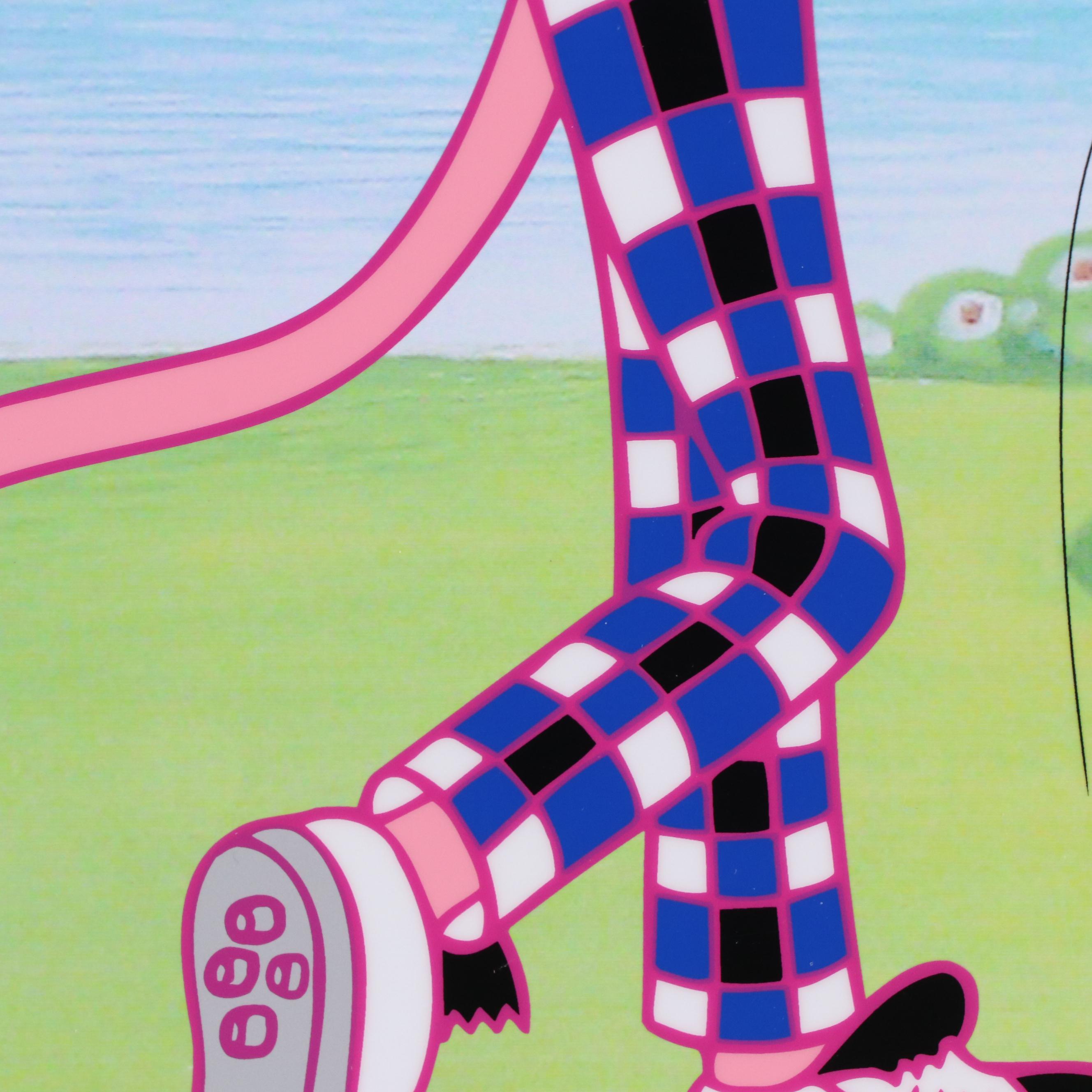 Metro-Goldwyn-Mayer Sericel "Pink Panther Golfing," 1999