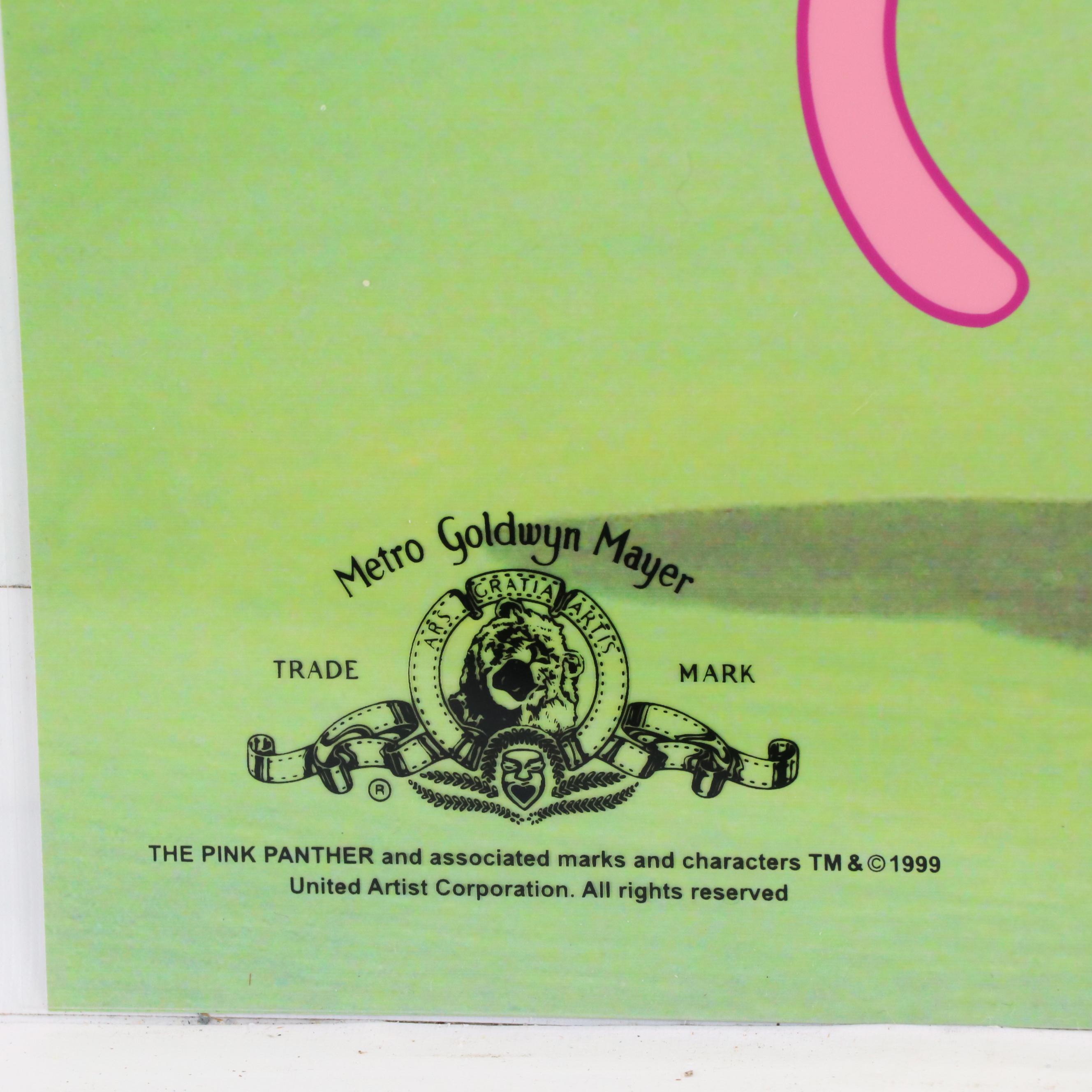 Metro-Goldwyn-Mayer Sericel "Pink Panther Golfing," 1999