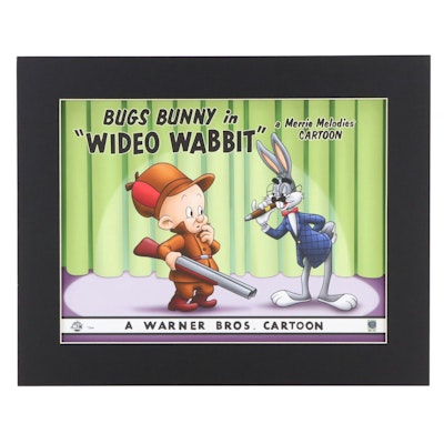 Warner Bros. Giclée "Wideo Wabbit," 21st Century