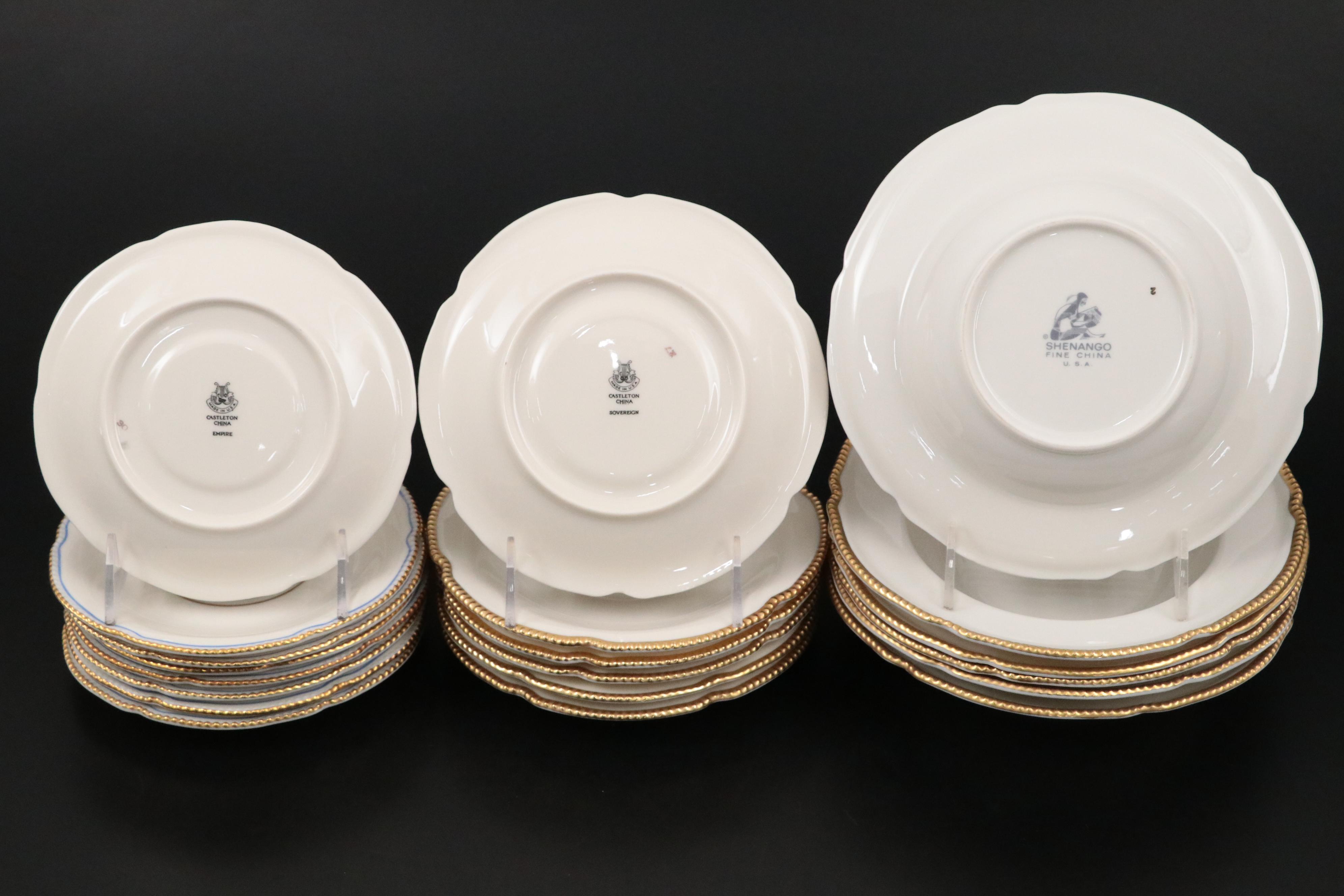 Castleton China "Empire" Porcelain Dinnerware, 1940–1967
