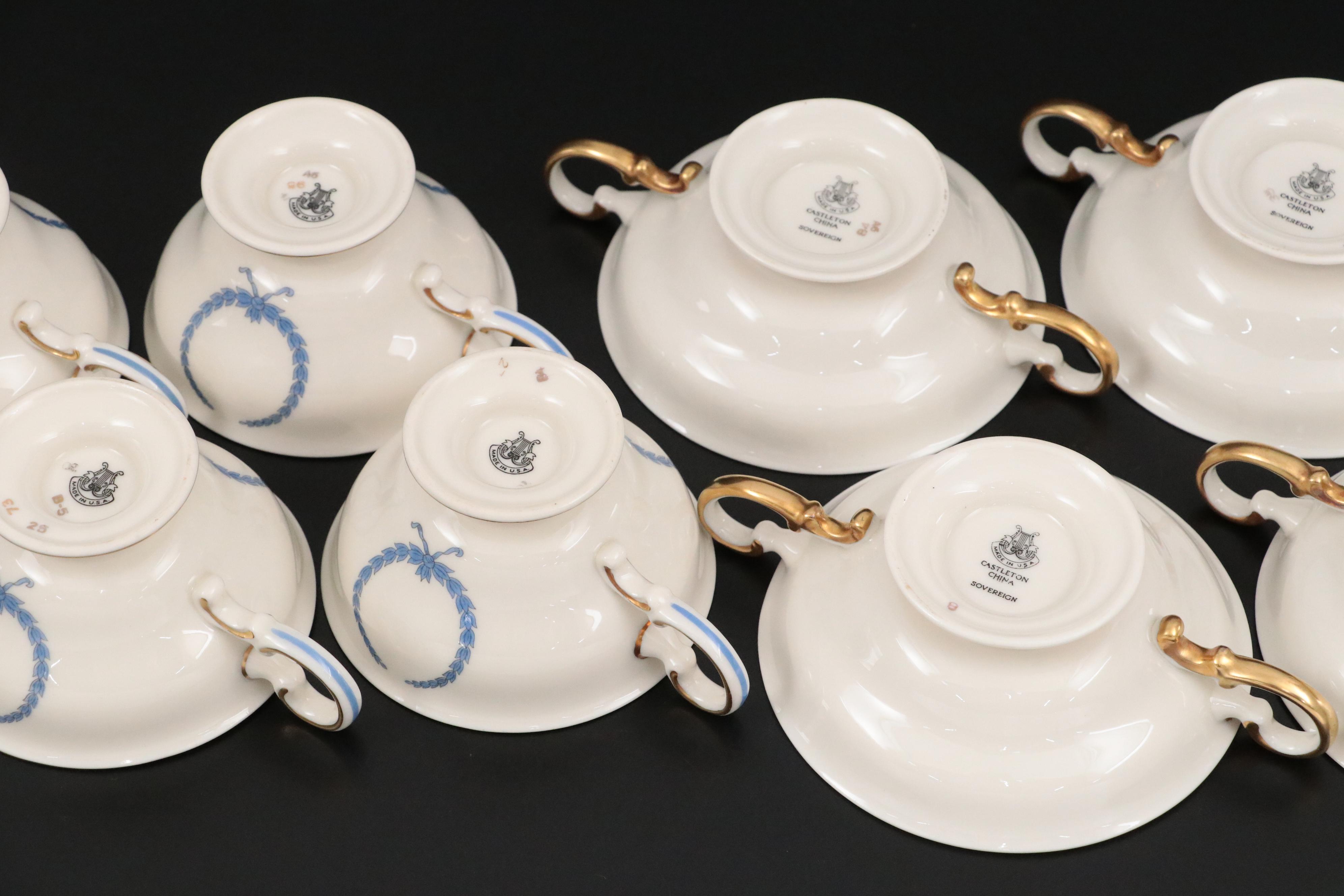 Castleton China "Empire" Porcelain Dinnerware, 1940–1967