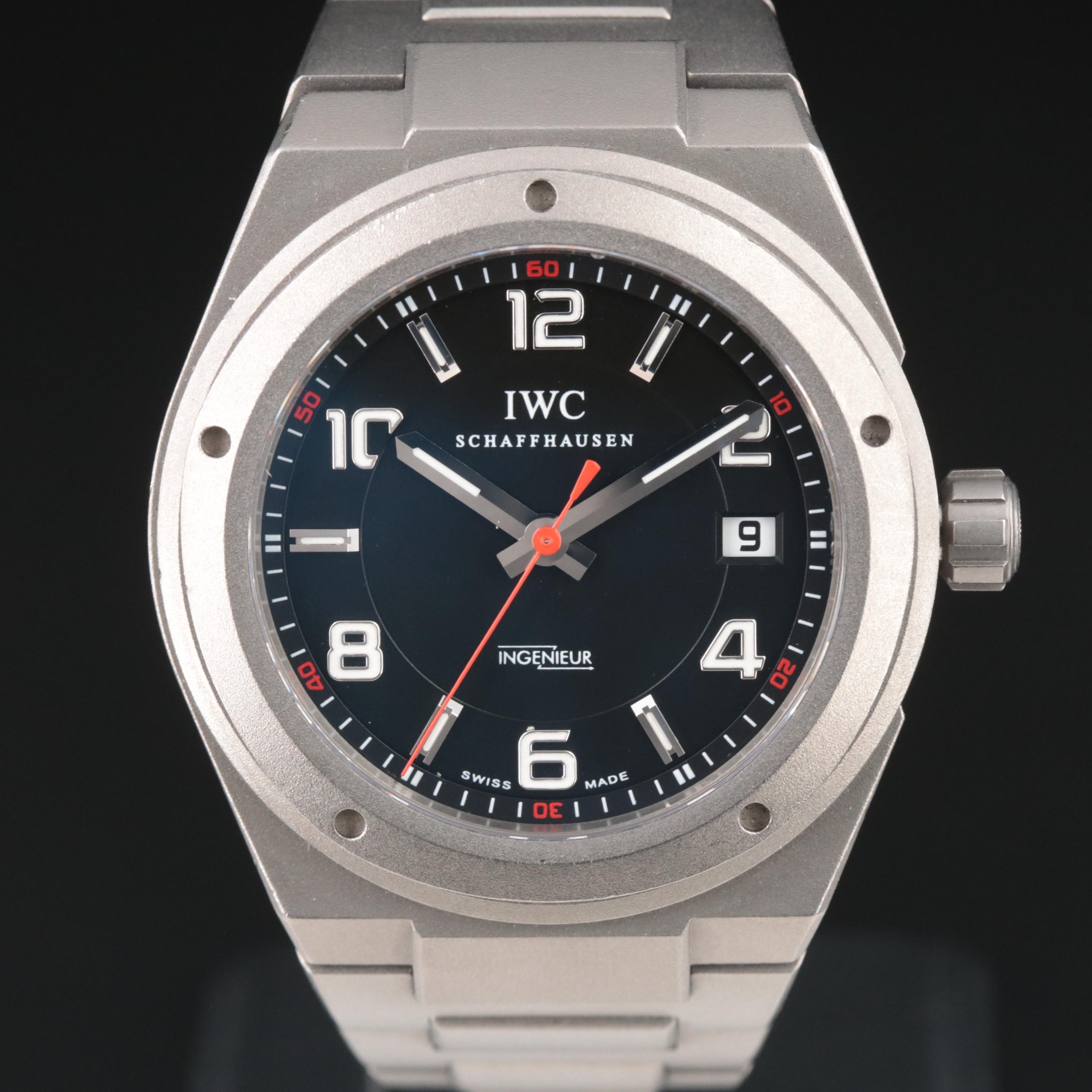 IWC Ingenieur for Mercedes AMG Titanium 42mm Automatic Watch