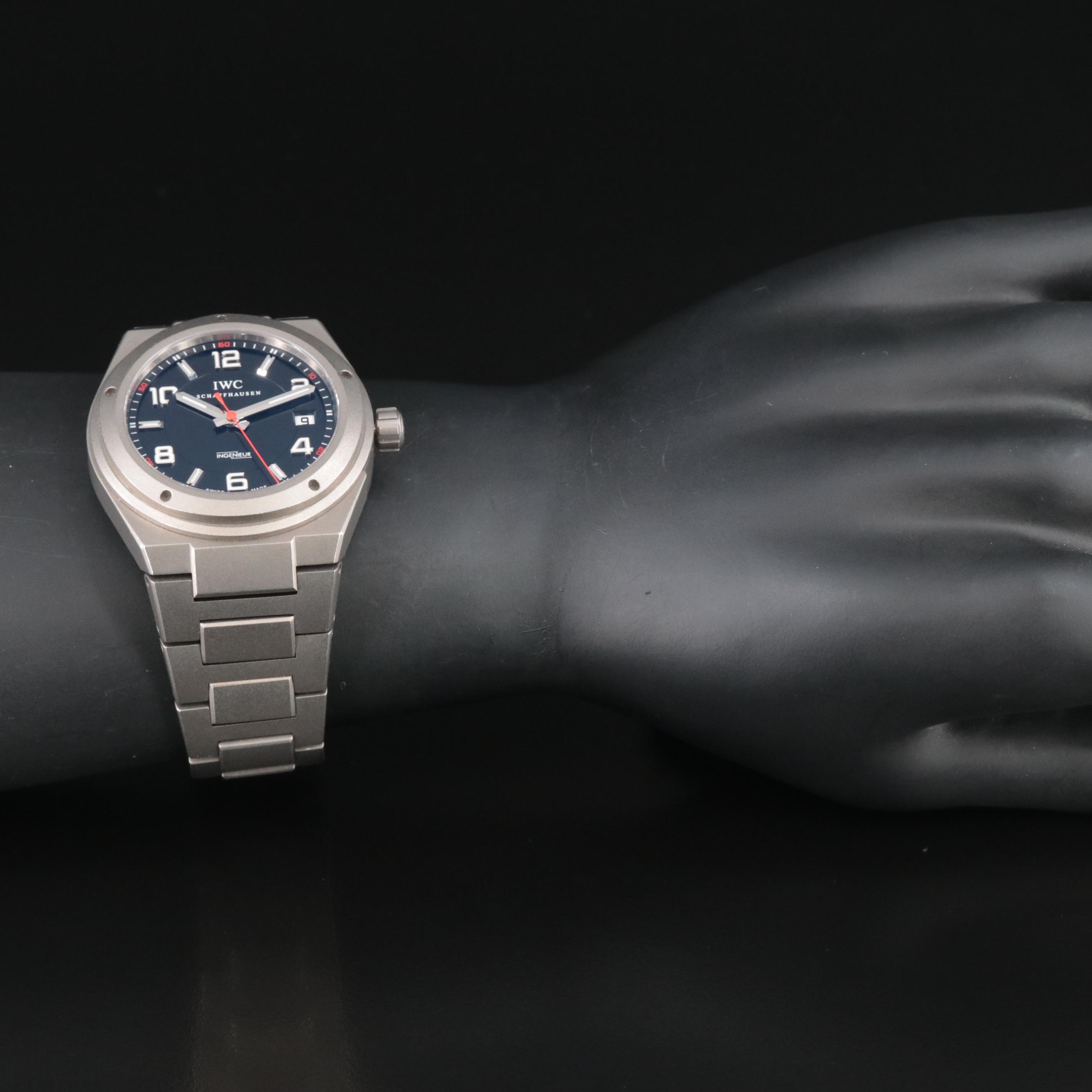 IWC Ingenieur for Mercedes AMG Titanium 42mm Automatic Watch