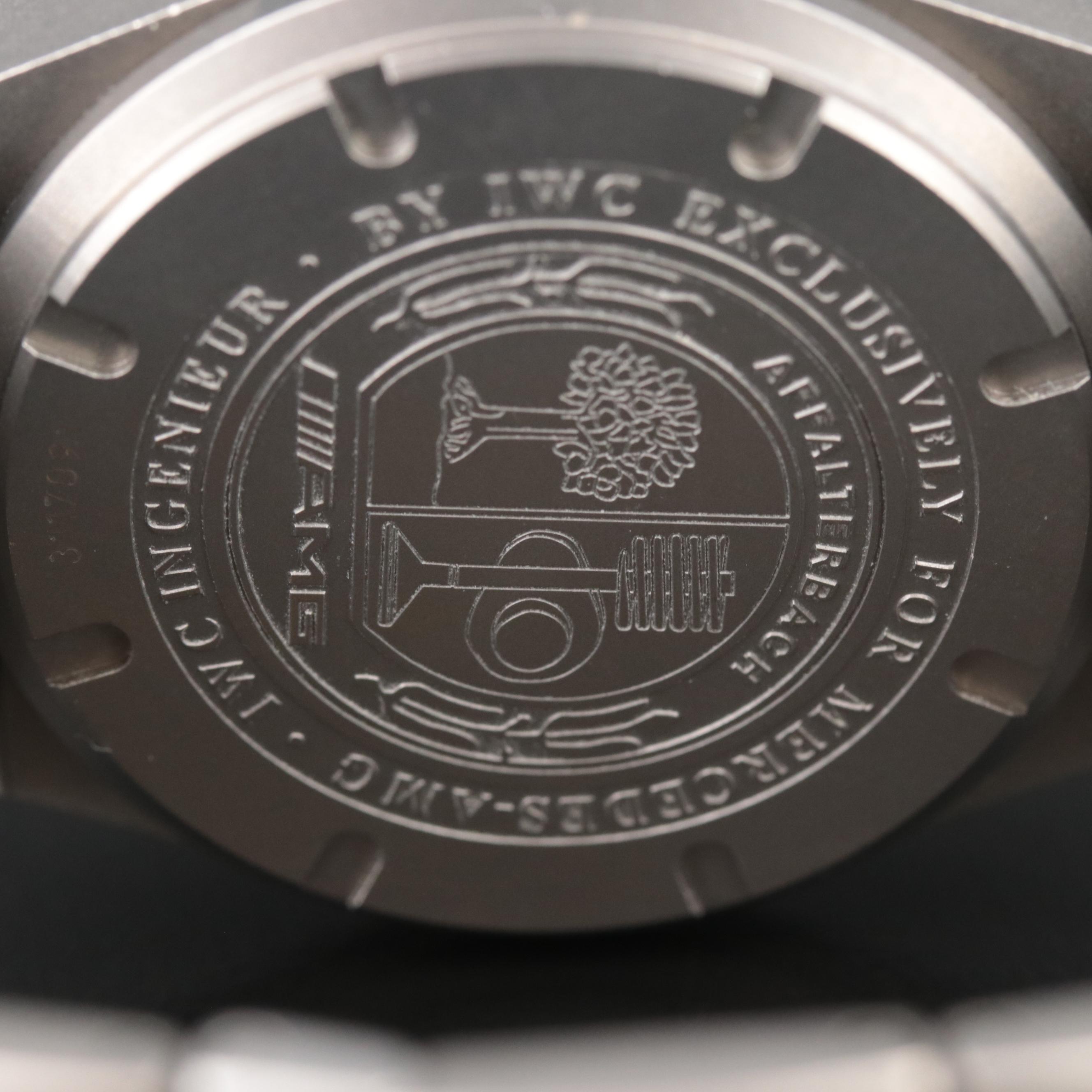 IWC Ingenieur for Mercedes AMG Titanium 42mm Automatic Watch