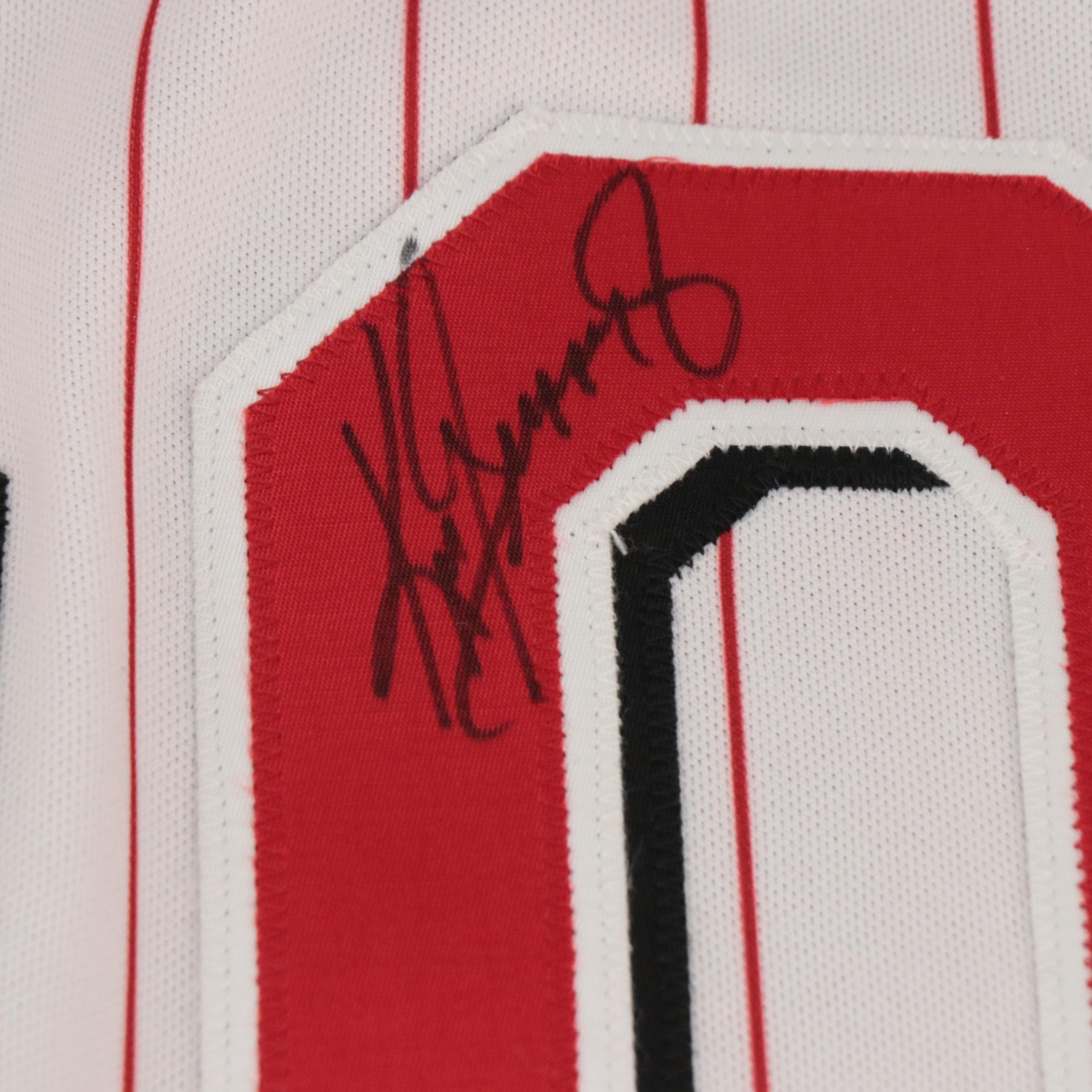 Ken Griffey Jr. Signed Cincinnati Reds Russell Authentic Baseball Jersey