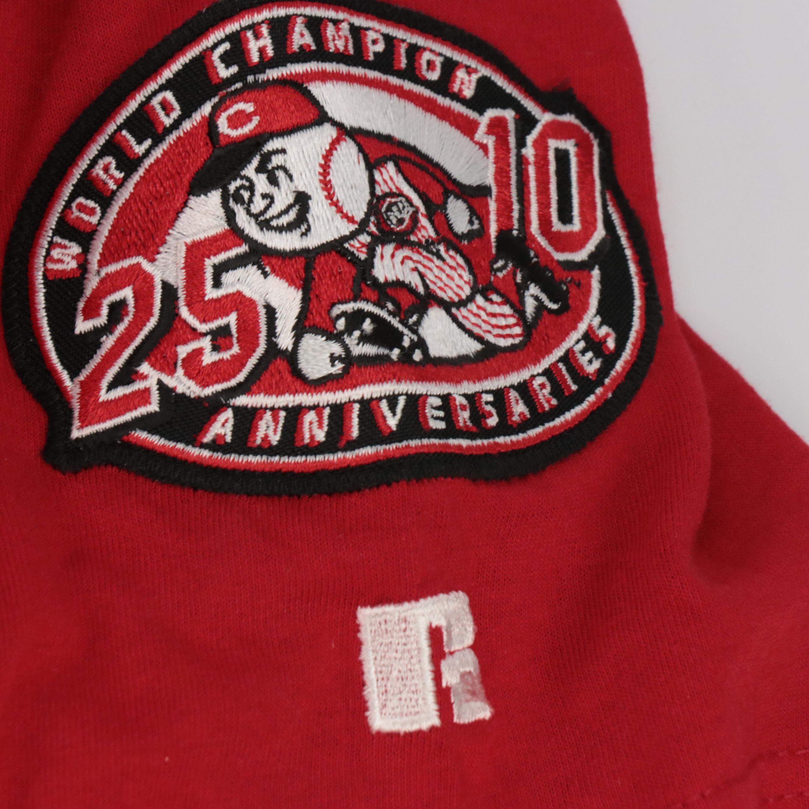 Ken Griffey Jr. Signed Cincinnati Reds Russell Authentic Baseball Jersey