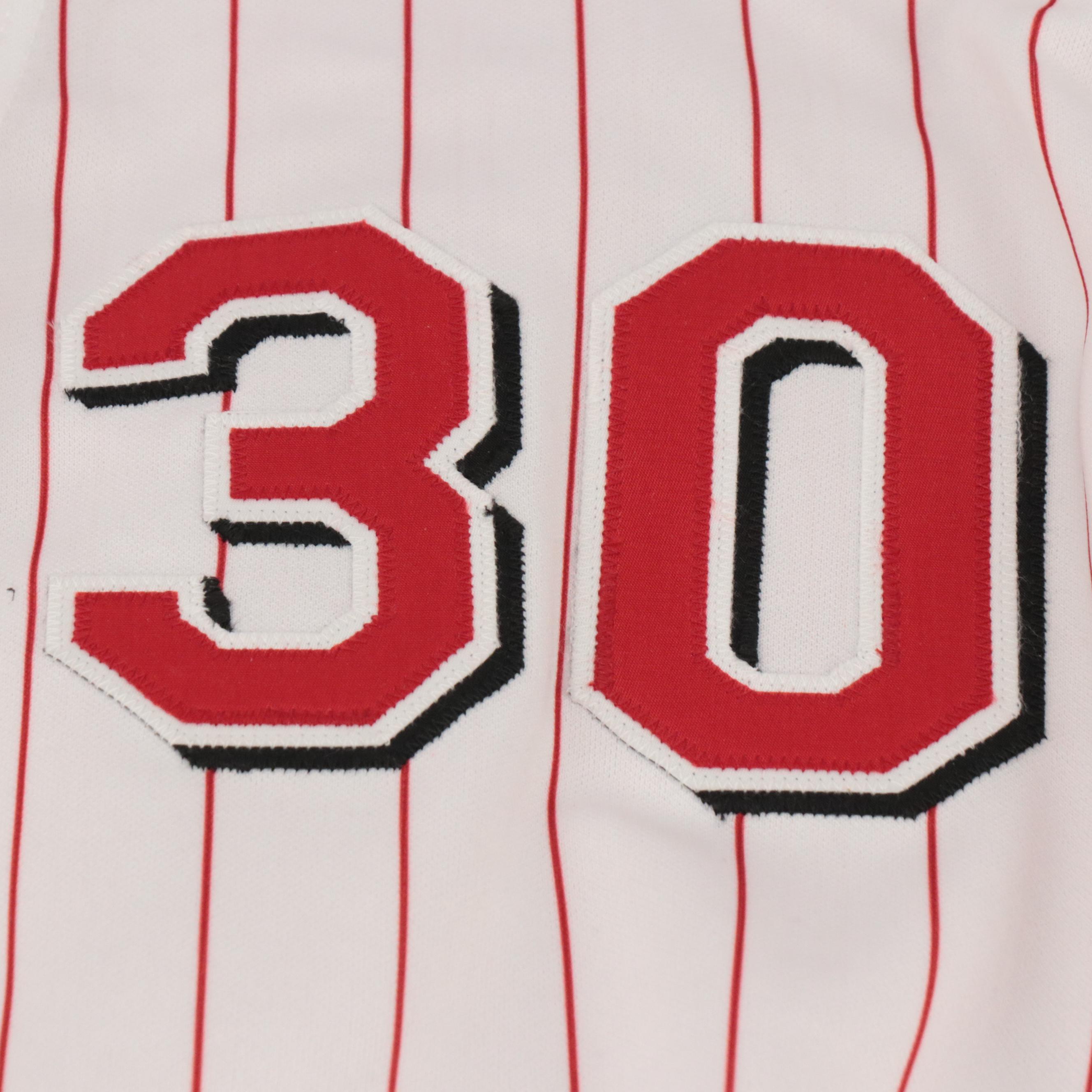 Ken Griffey Jr. Signed Cincinnati Reds Russell Authentic Baseball Jersey