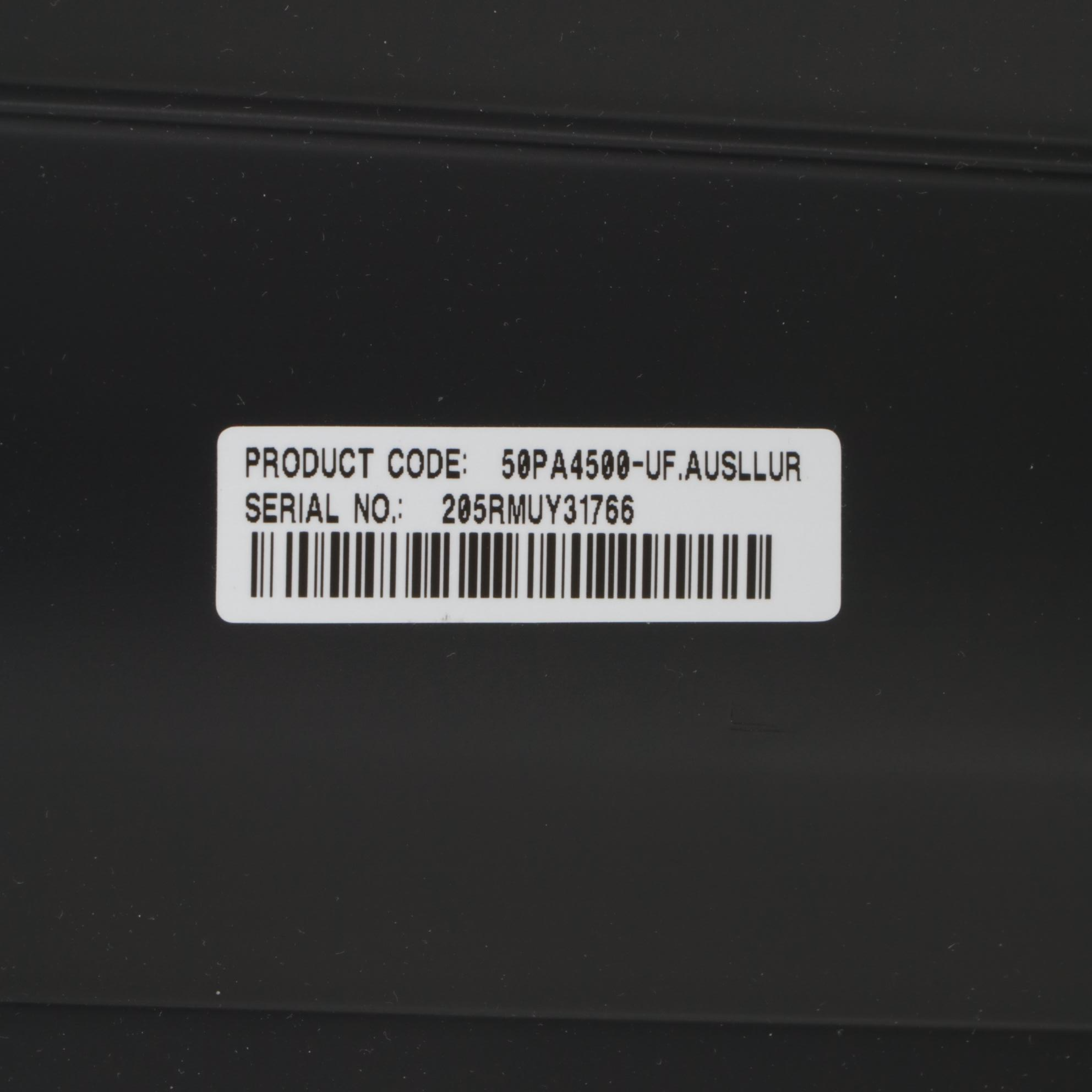 LG 50" Plasma Television on Stand