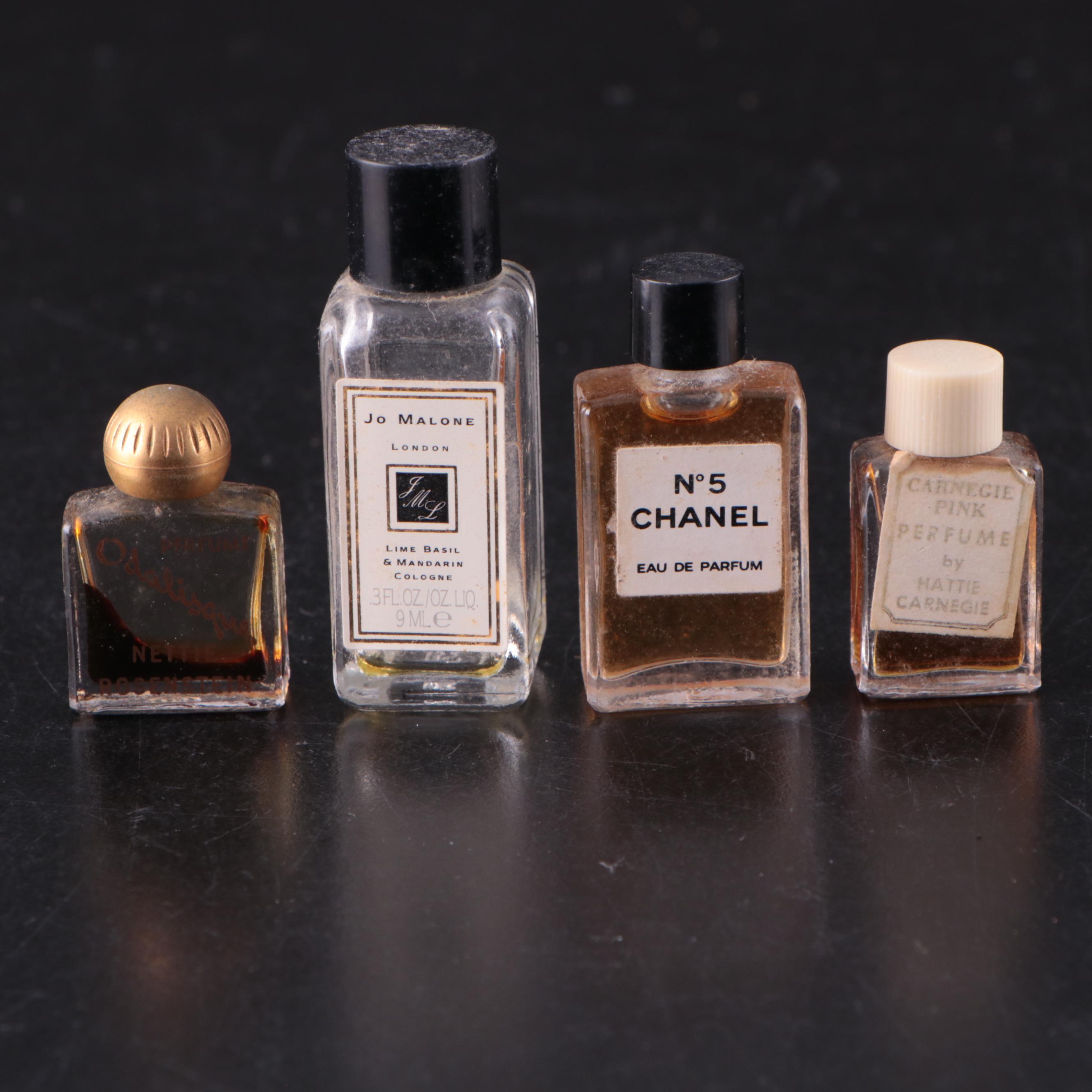 Jo Malone, Chanel No.5, Lalique, Marquis by Waterford, More Perfume Mini Bottles