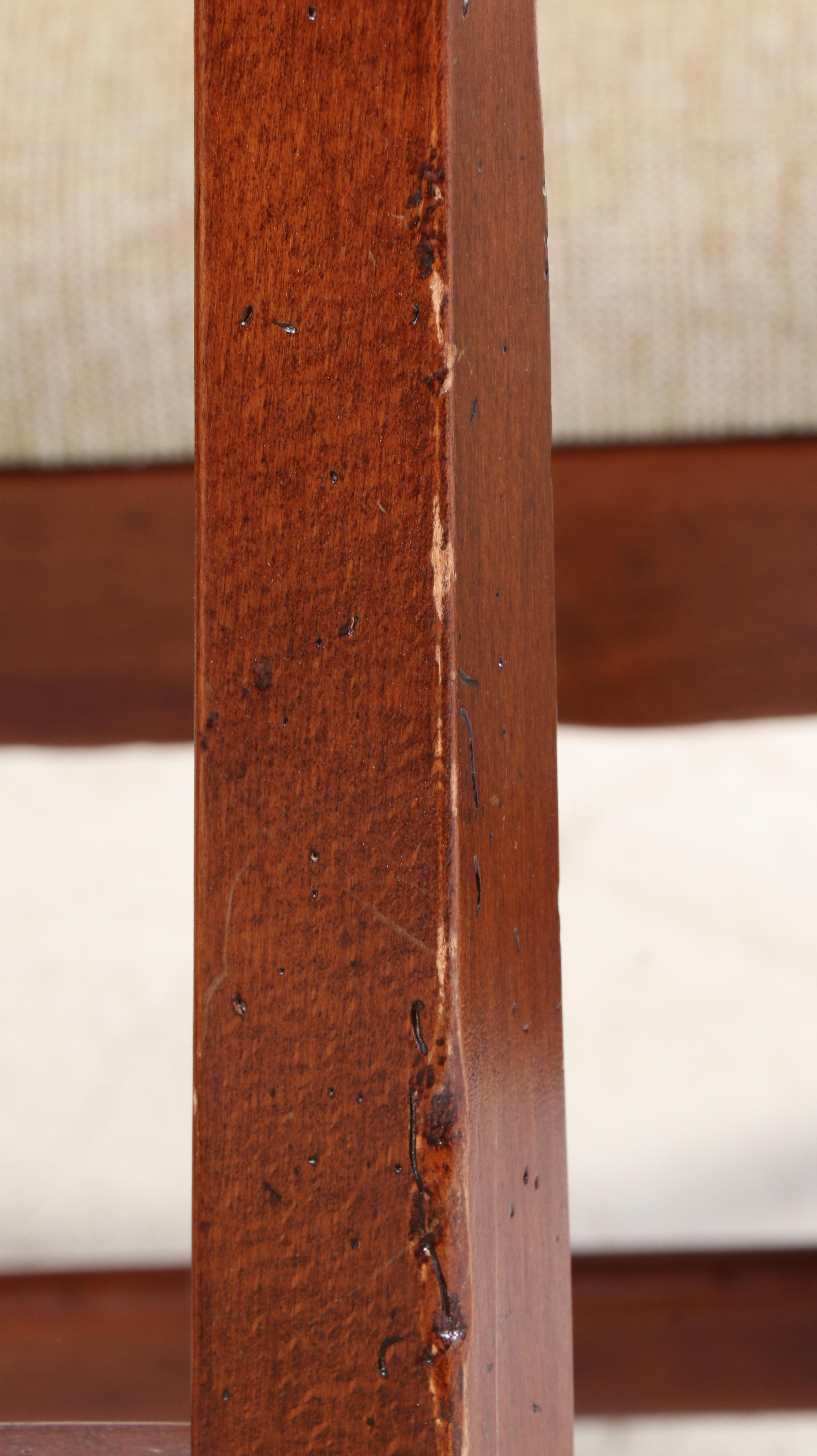 Seven-Piece Italian Provincial Style Hardwood Dining Set, Incl. Arhaus Furniture