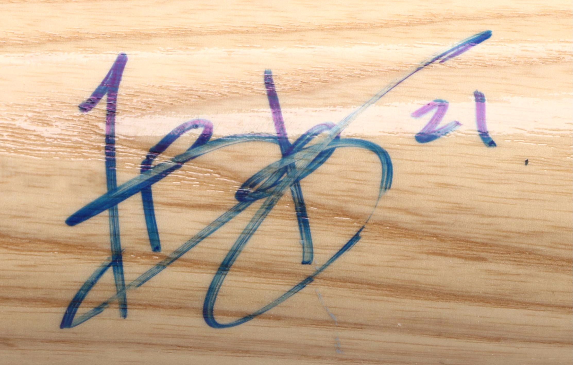 Todd Frazier Signed Rawlings Adirondack Pro Big Stick Baseball Bat