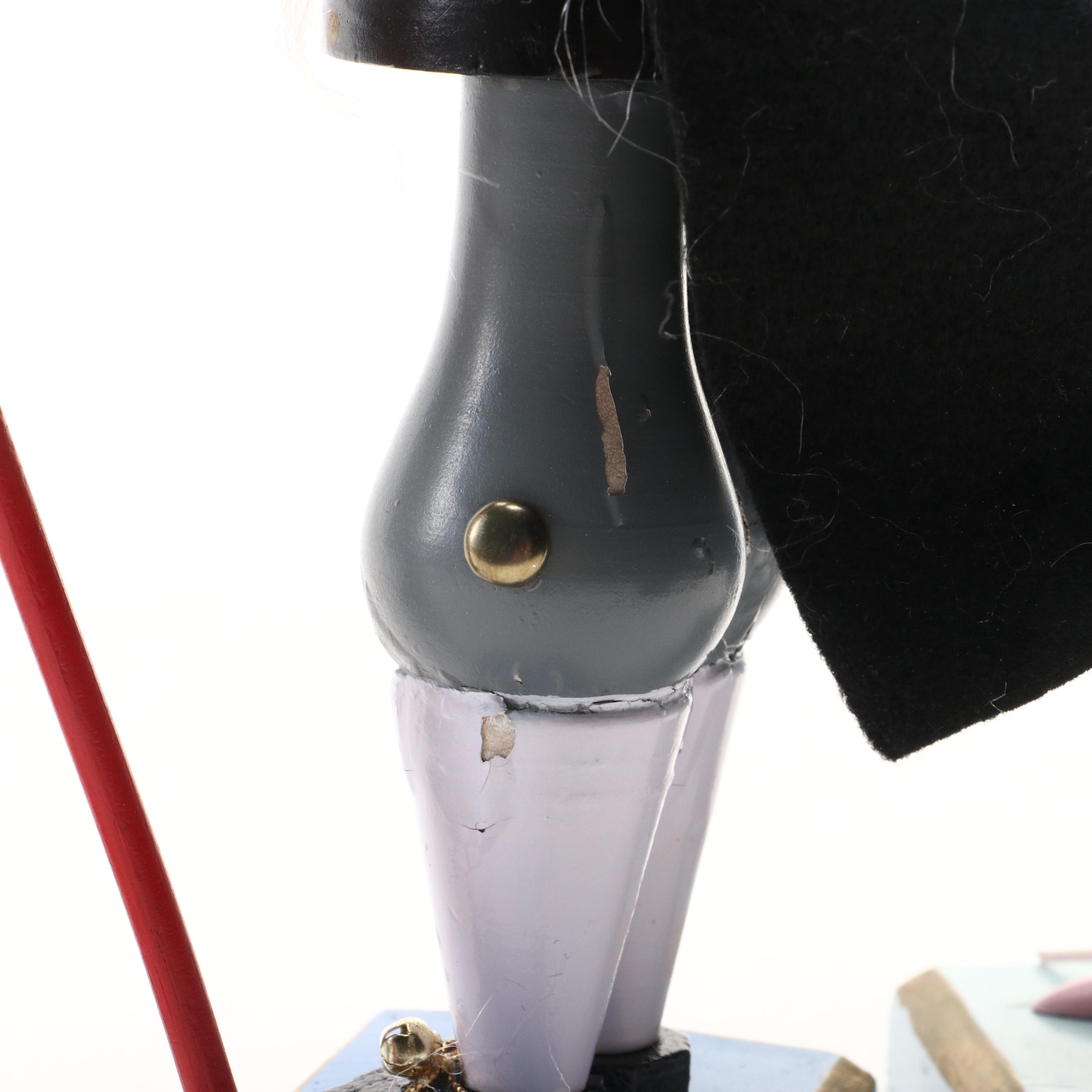 "The Nutcracker" Themed Paint-Decorated Wooden Nutcrackers