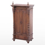 Baroque Style Side Cabinet, Late 20th Century