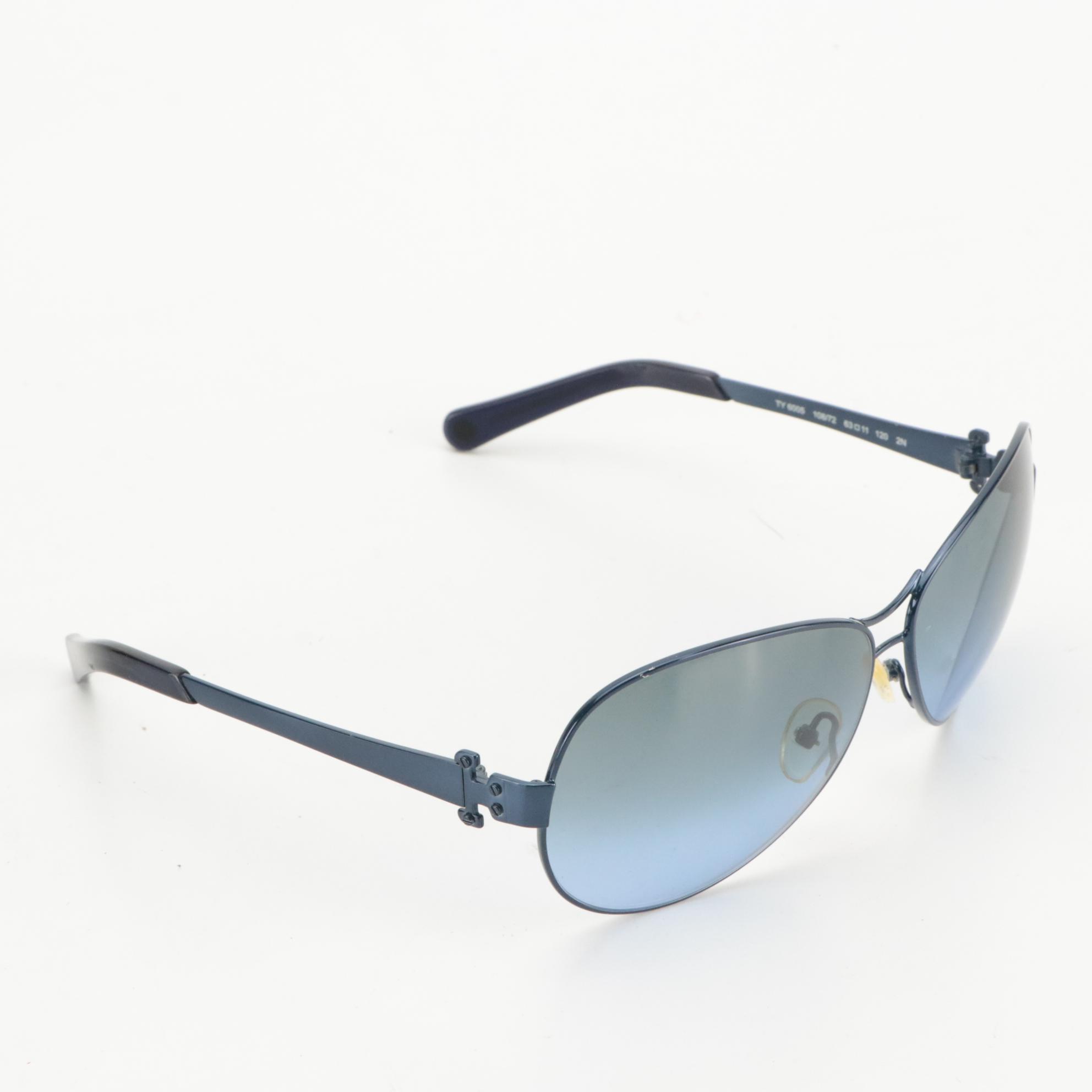 Tory Burch and Steve Madden Aviator Style Sunglasses