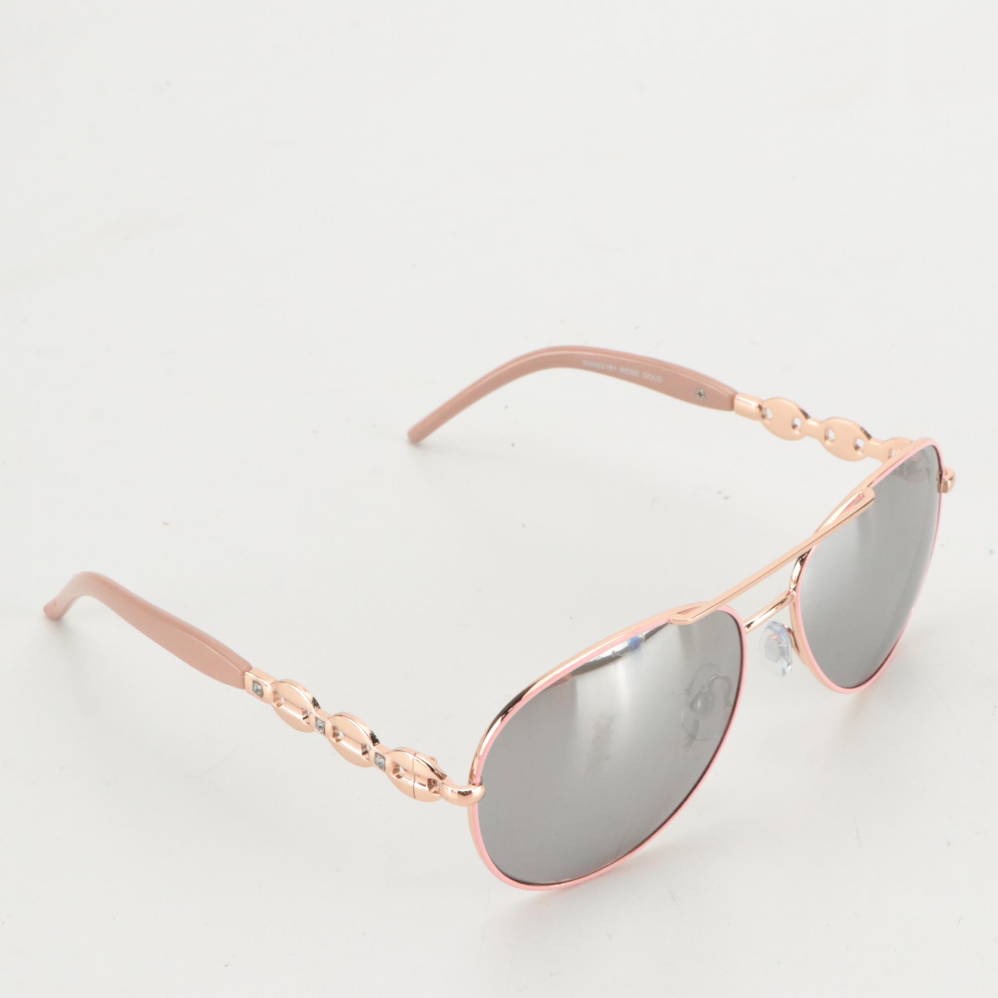 Tory Burch and Steve Madden Aviator Style Sunglasses