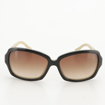Chanel Brown Havana CC Logo Butterfly Sunglasses with Box
