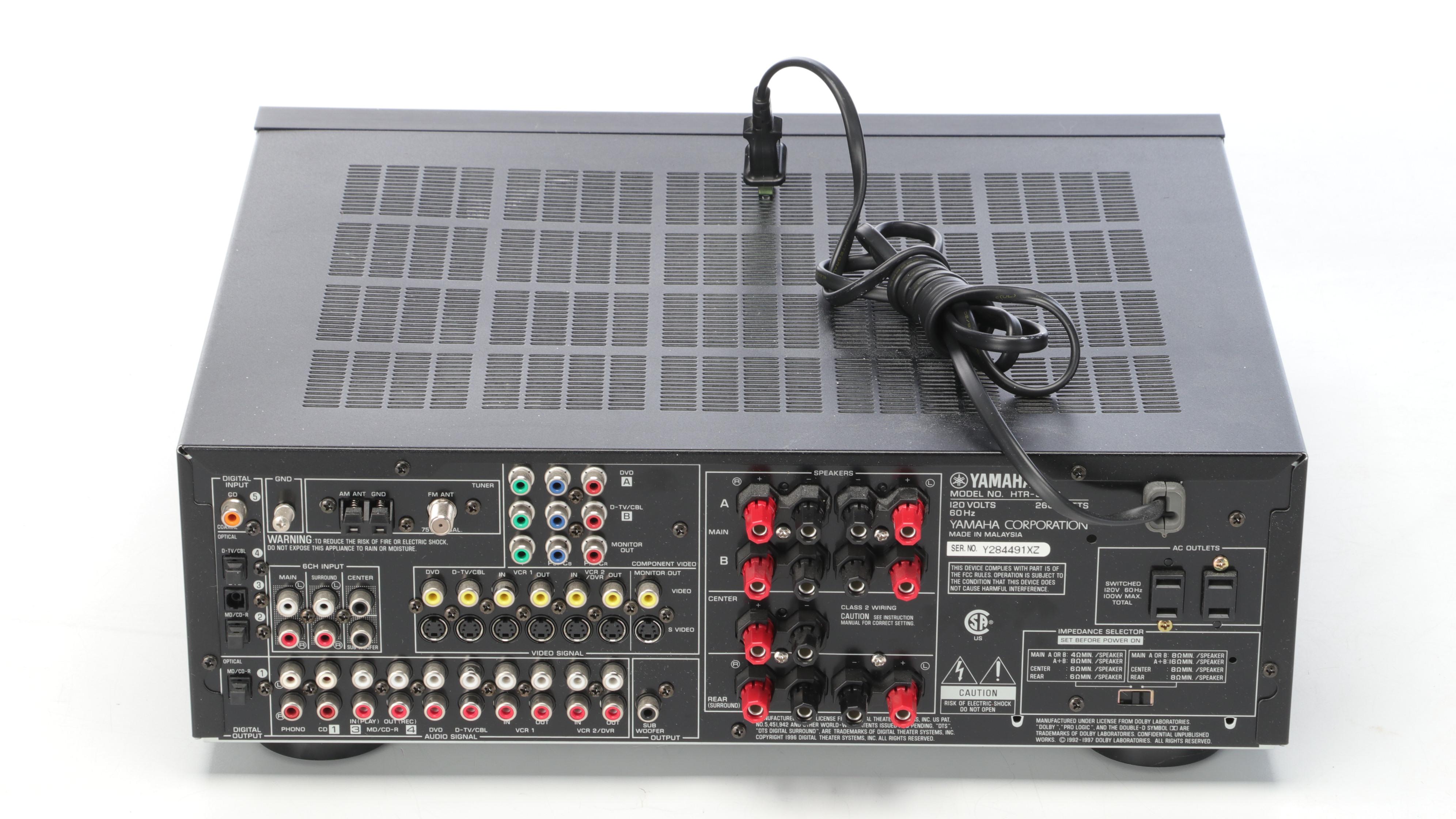 Yamaha HTR 5460 Natural Sound AV Receiver