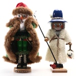 Steinbach "The Irish Santa" and Other Wood Nutcracker