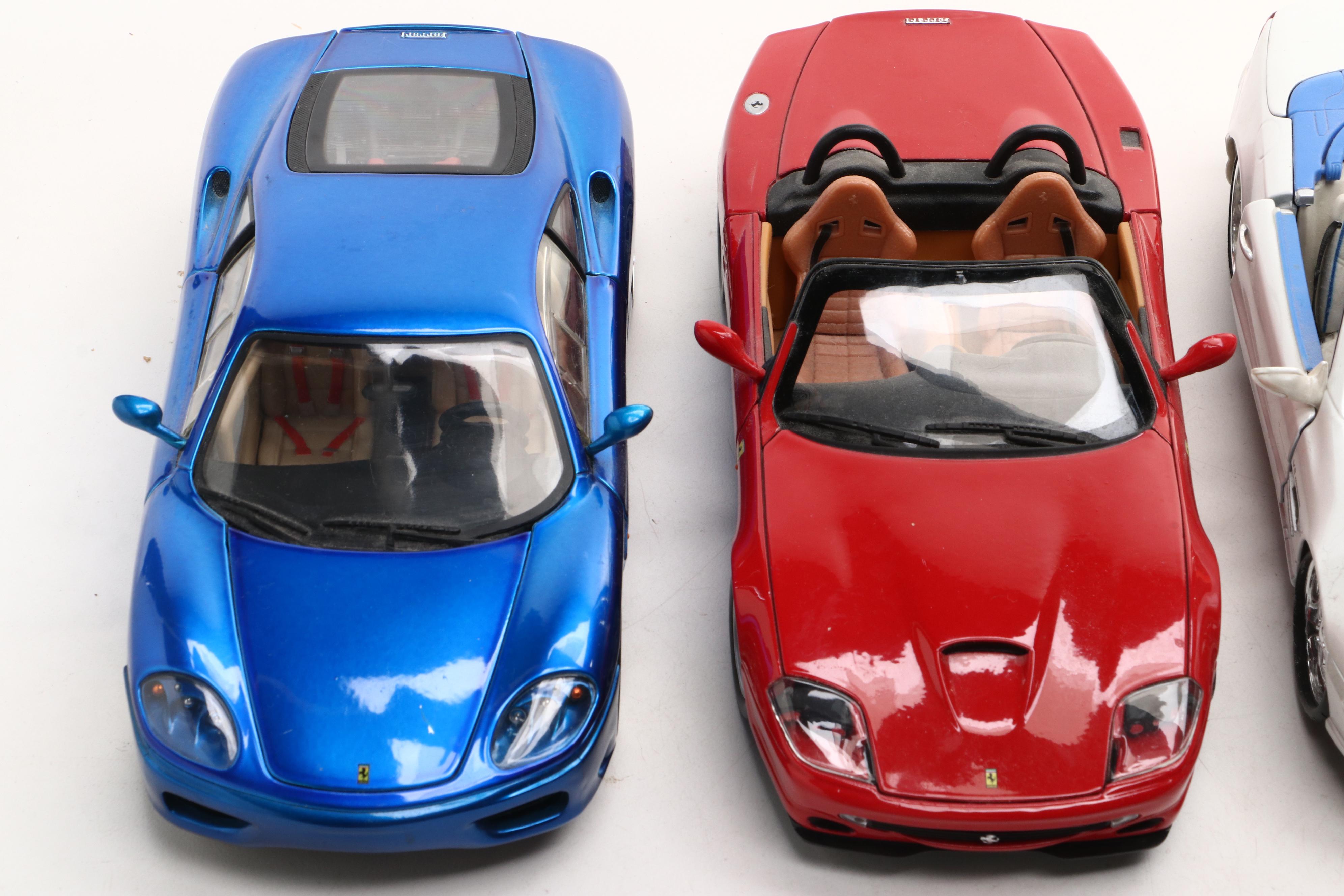 Maisto and Hot Wheels Diecast Sports Cars