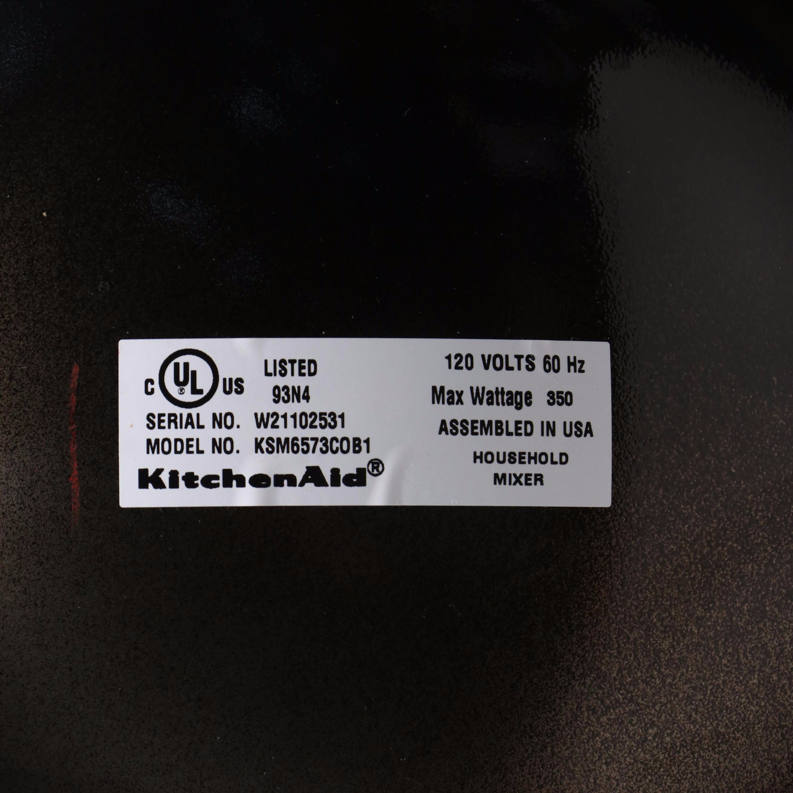 KitchenAid Standing Mixer with Accessories