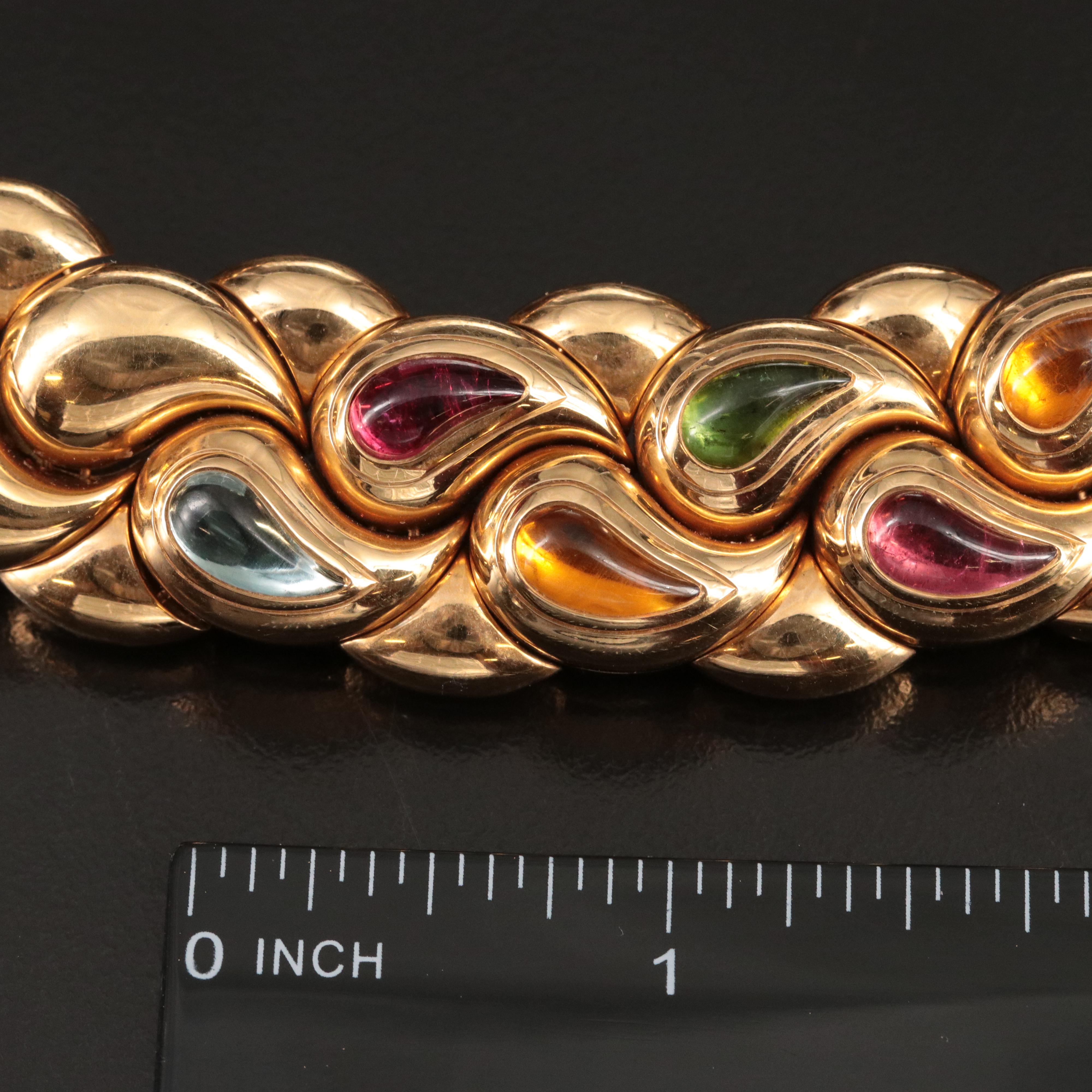 Chopard "Casmir" 18K Collar Necklace with Gemstones