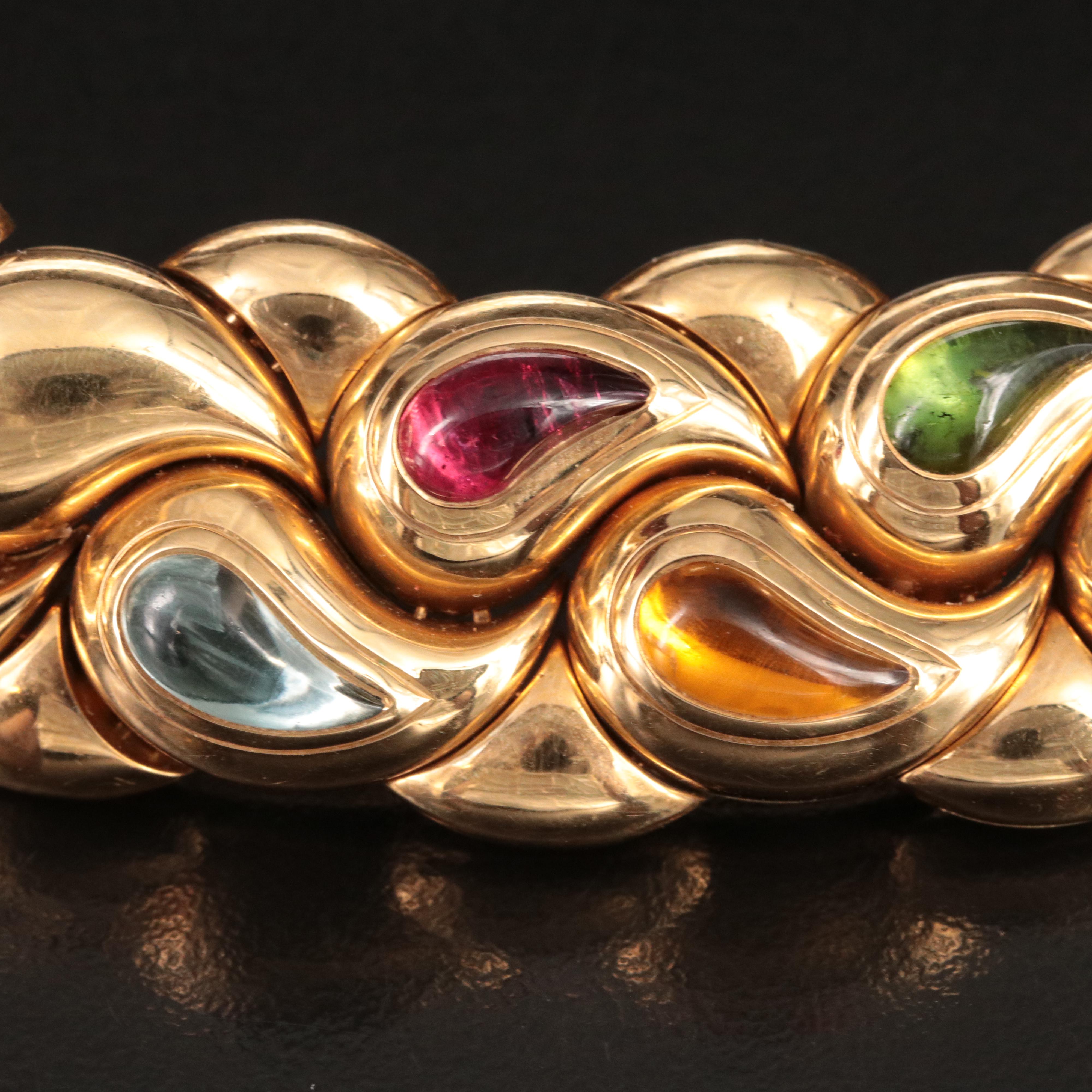 Chopard "Casmir" 18K Collar Necklace with Gemstones