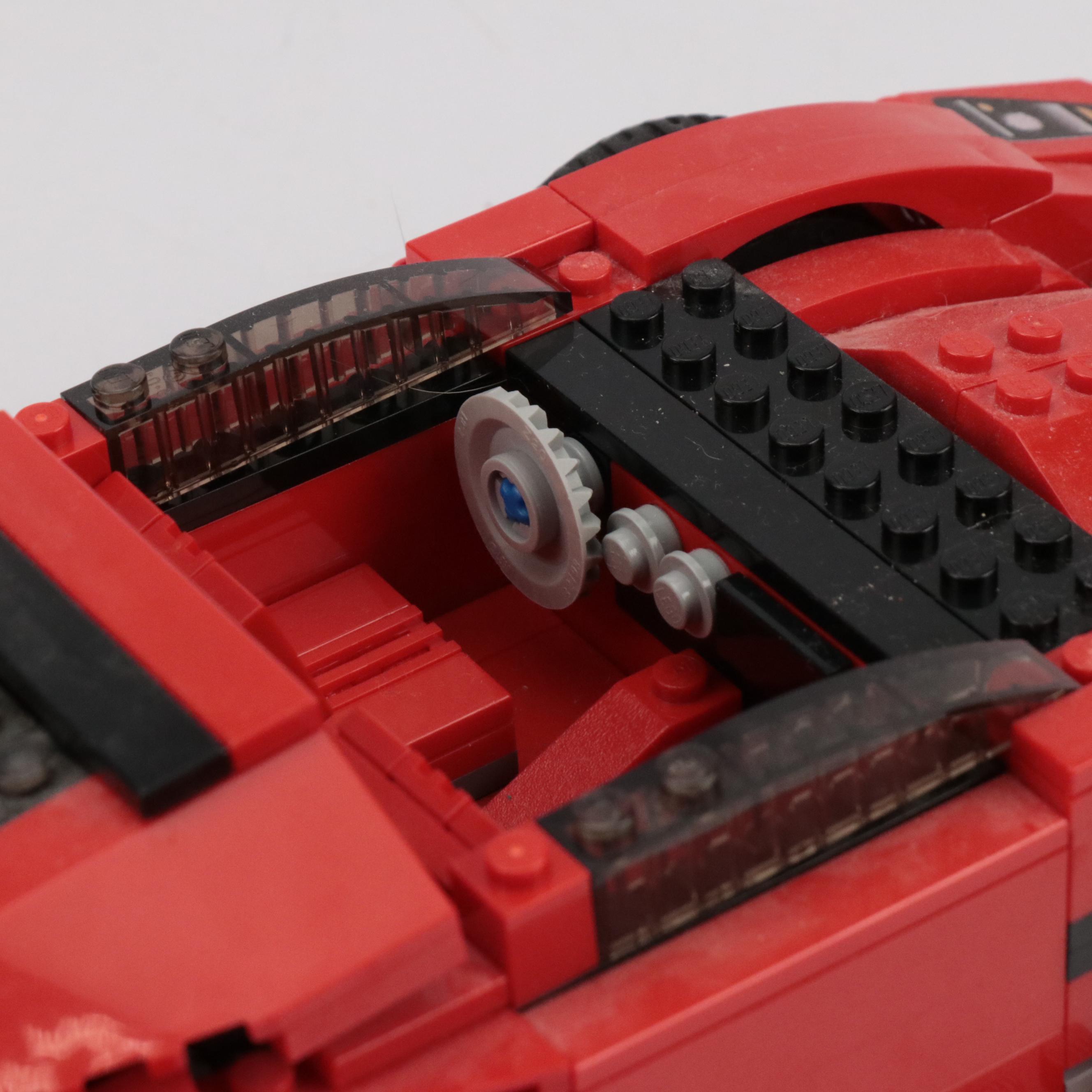 LEGO Enzo Ferrari, 430 Spider and F1 Racer Assembled Kits