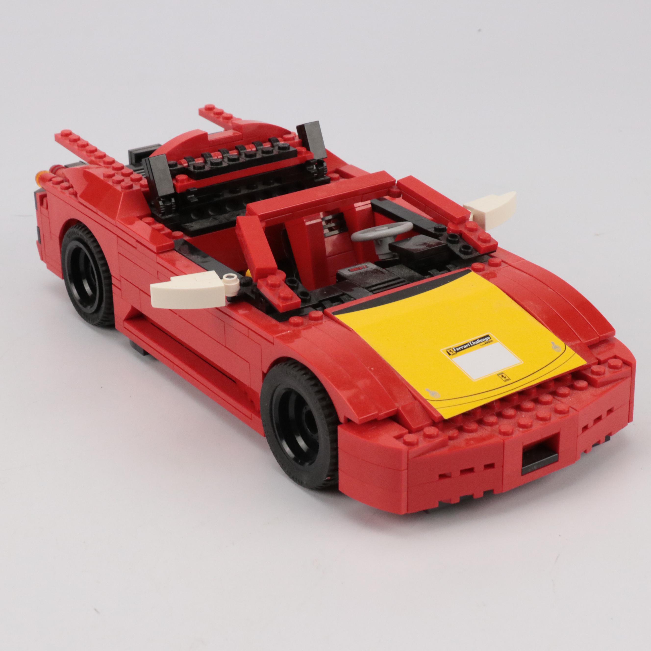 LEGO Enzo Ferrari, 430 Spider and F1 Racer Assembled Kits