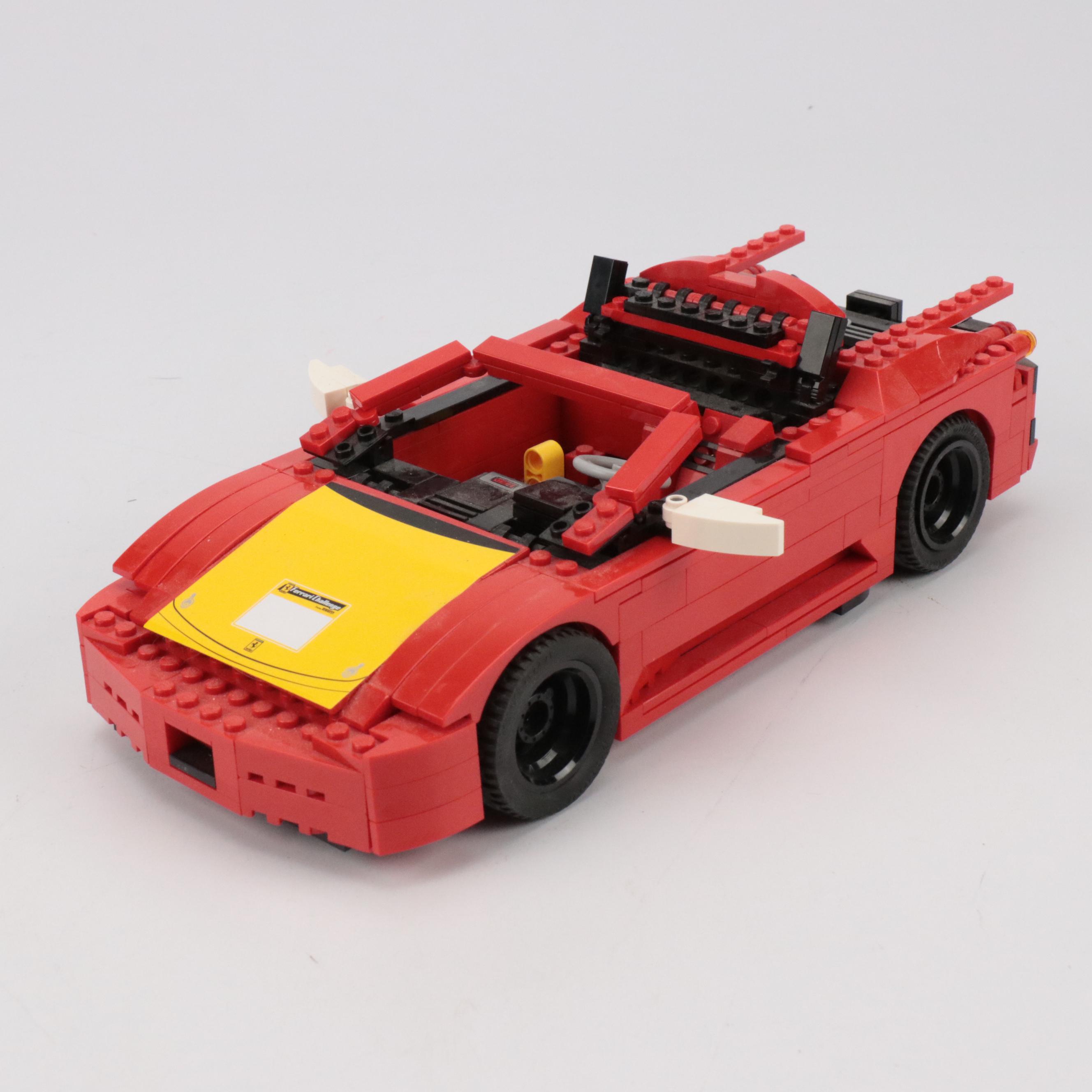 LEGO Enzo Ferrari, 430 Spider and F1 Racer Assembled Kits