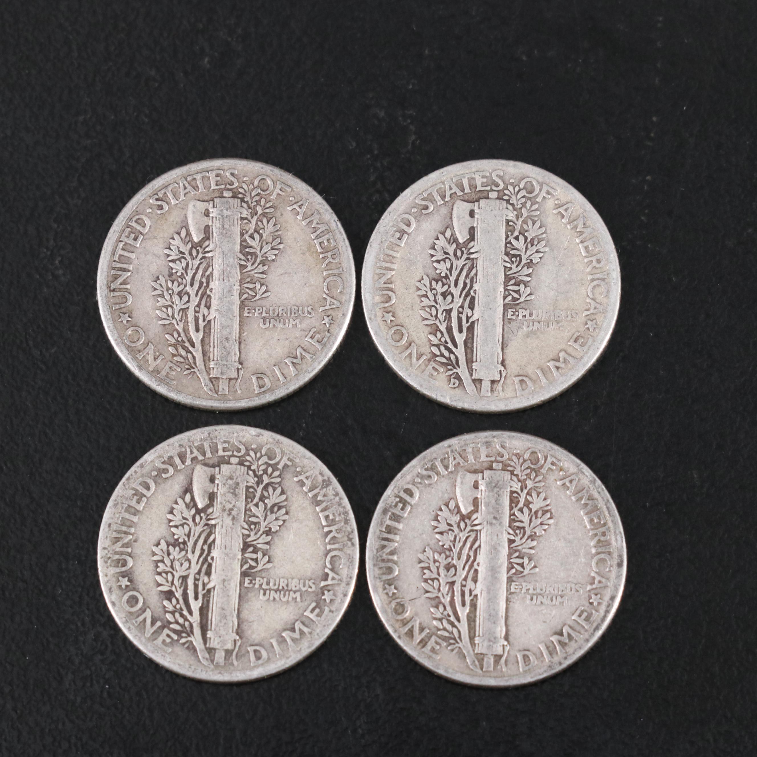 Group of U.S. Silver Coinage, Including Six Morgan Silver Dollars