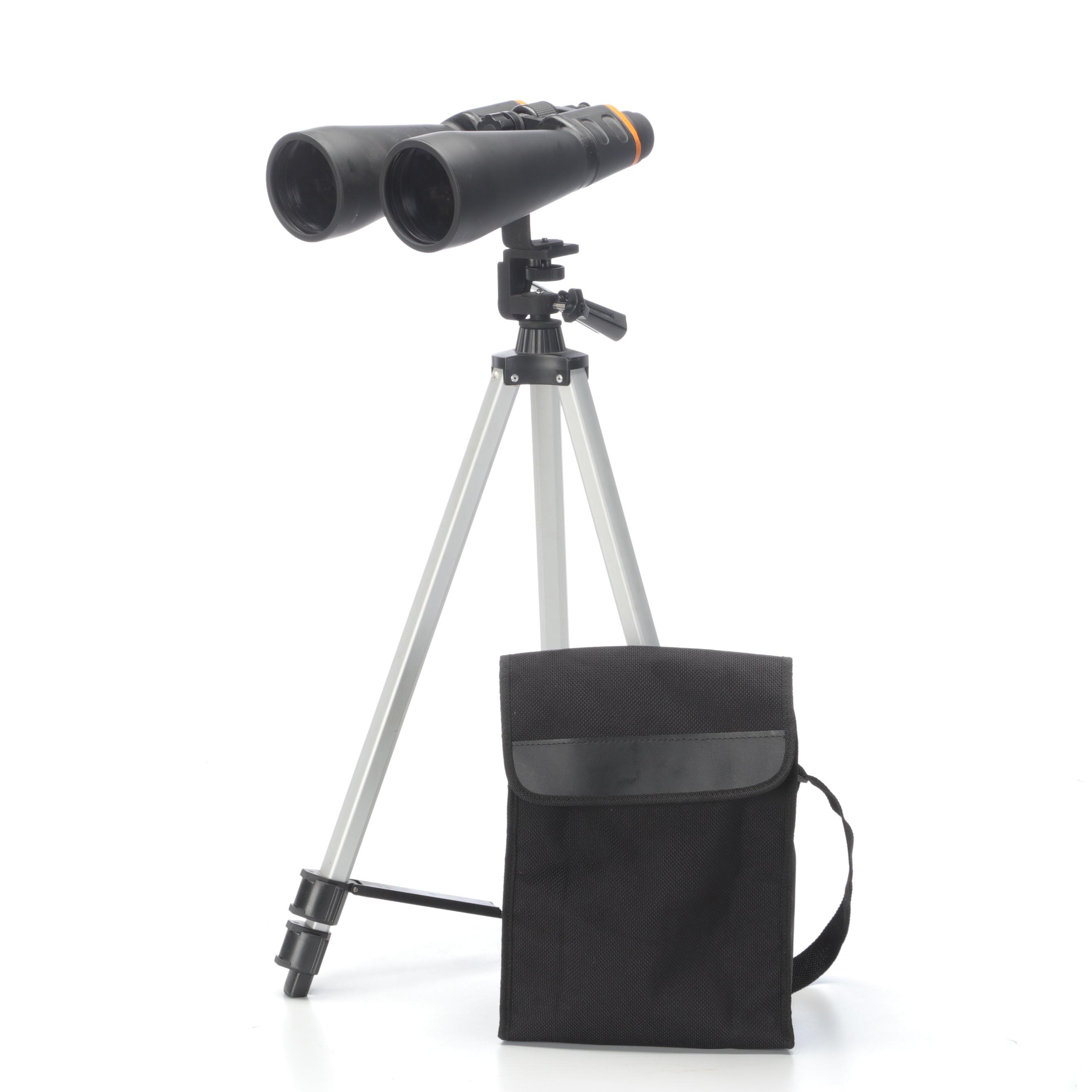 Spion High Resolution Zoom Binoculars and Tripod