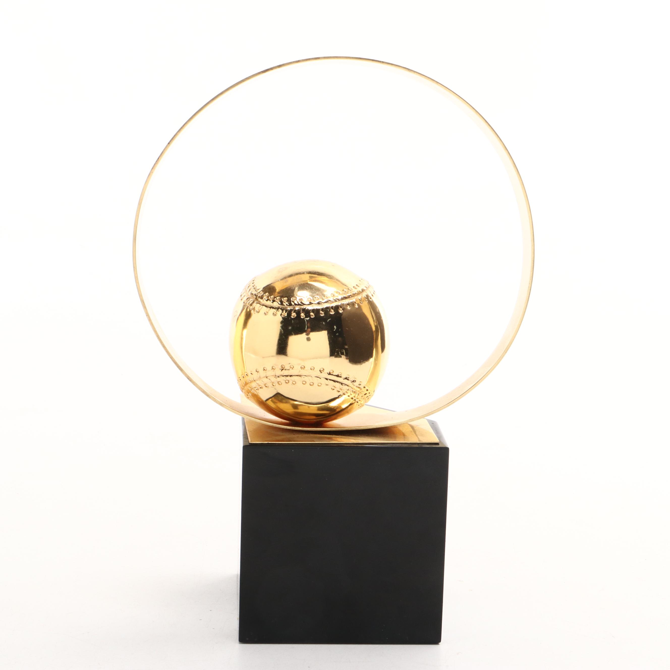 1981 MLB All-Star Game Trophy Given To "Happy" Chandler