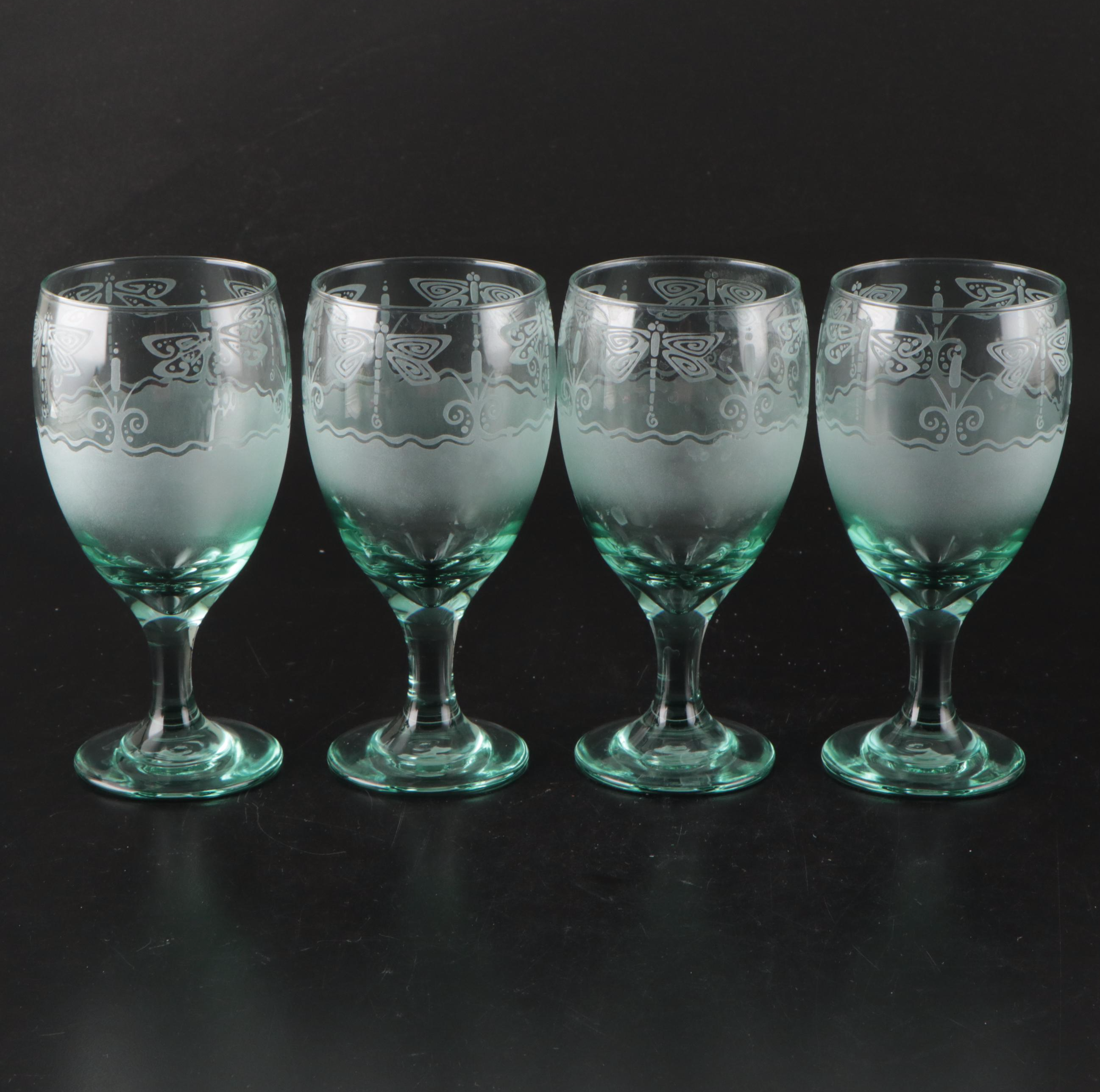 Moonlighting Interiors Decoupaged Glass Platters and Plates with More Tableware