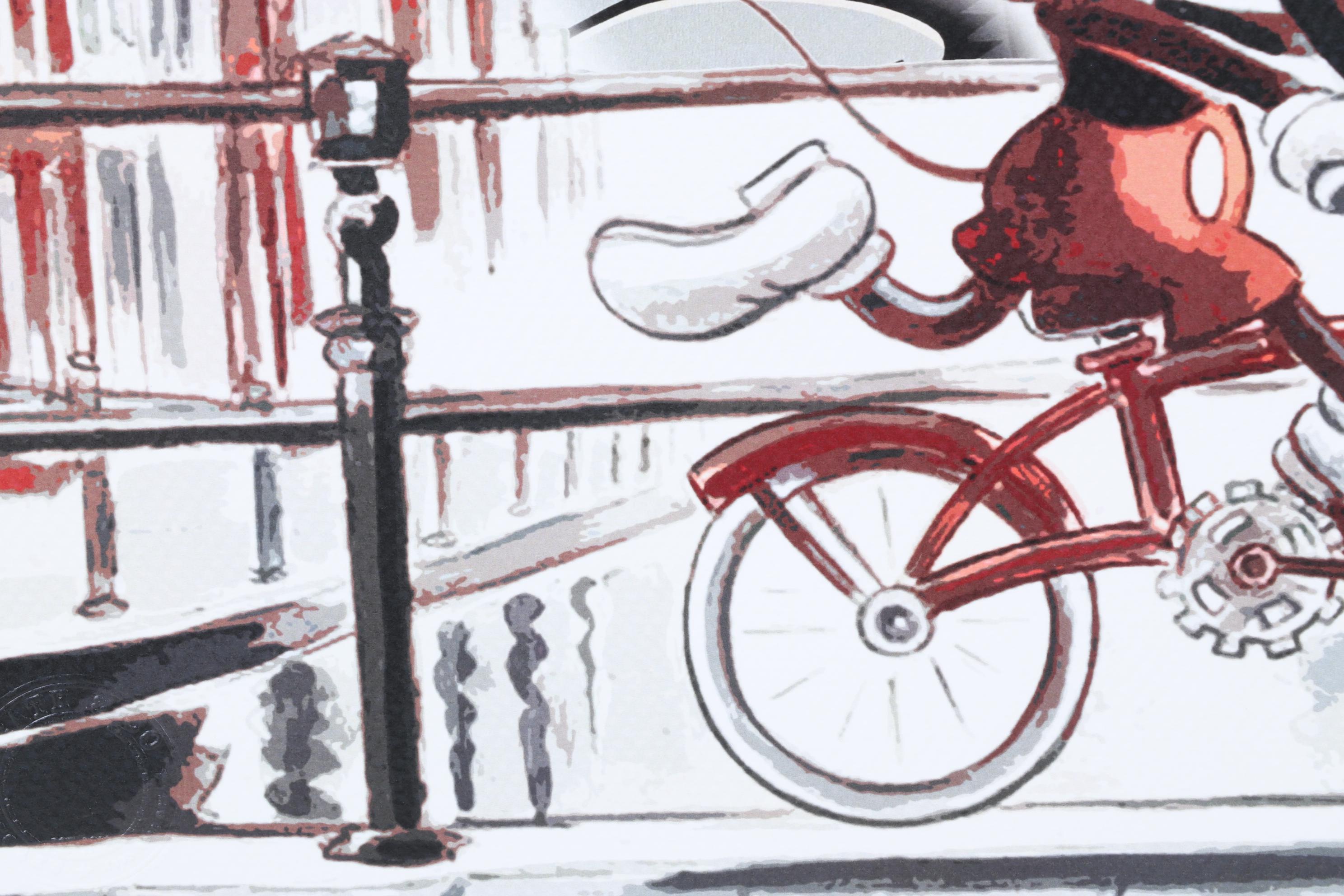 Death NYC Pop Art Graphic Print Featuring Mickey and Minnie Mouse, 2023