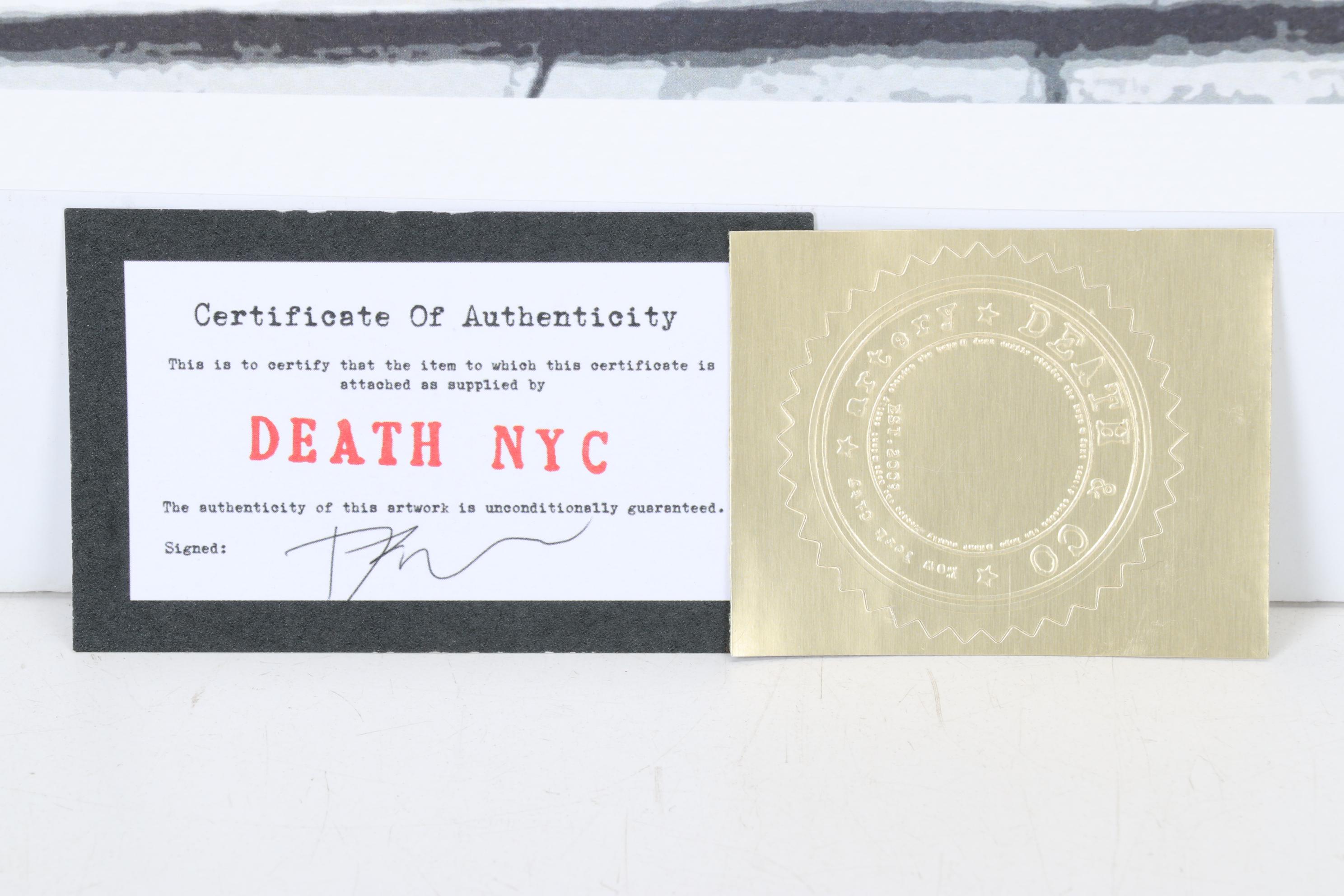 Death NYC Pop Art Graphic Print Featuring Mickey and Minnie Mouse, 2023