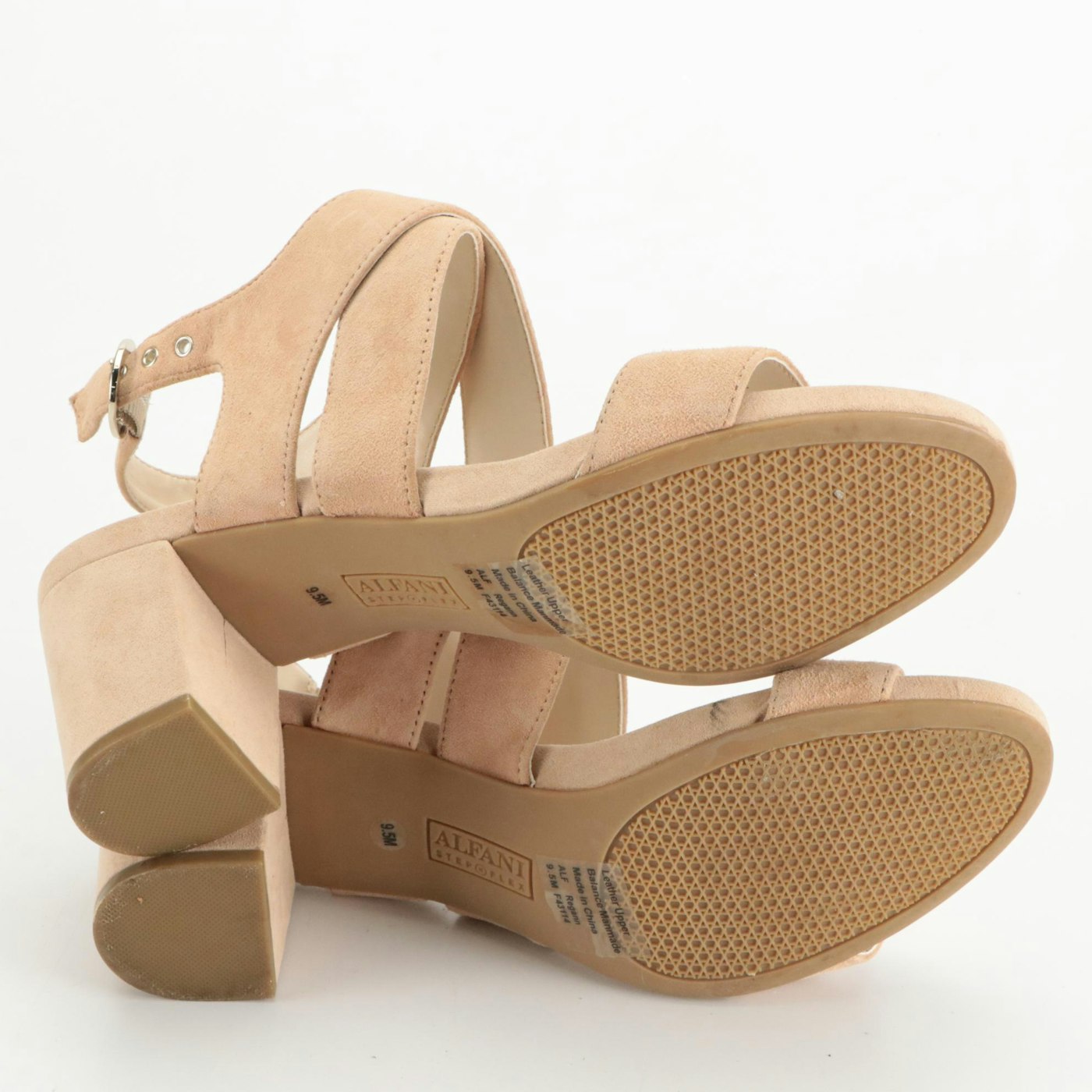 Alfani Slingback Sandals and Klub Nico Moxie Laser Cutout Lace Up Sandal Heels | EBTH