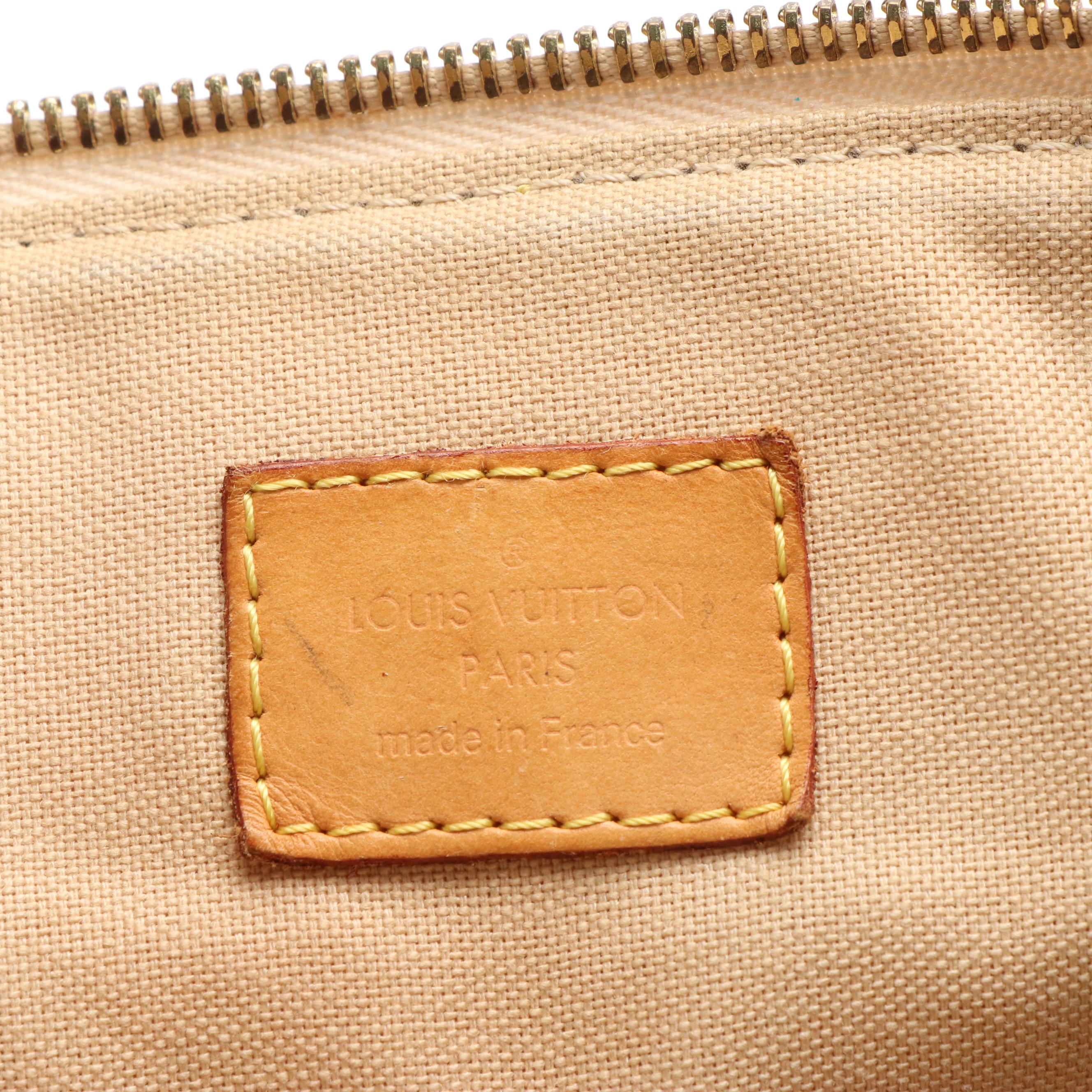 Louis Vuitton Siracusa Crossbody Bag in Damier Azur Coated Canvas