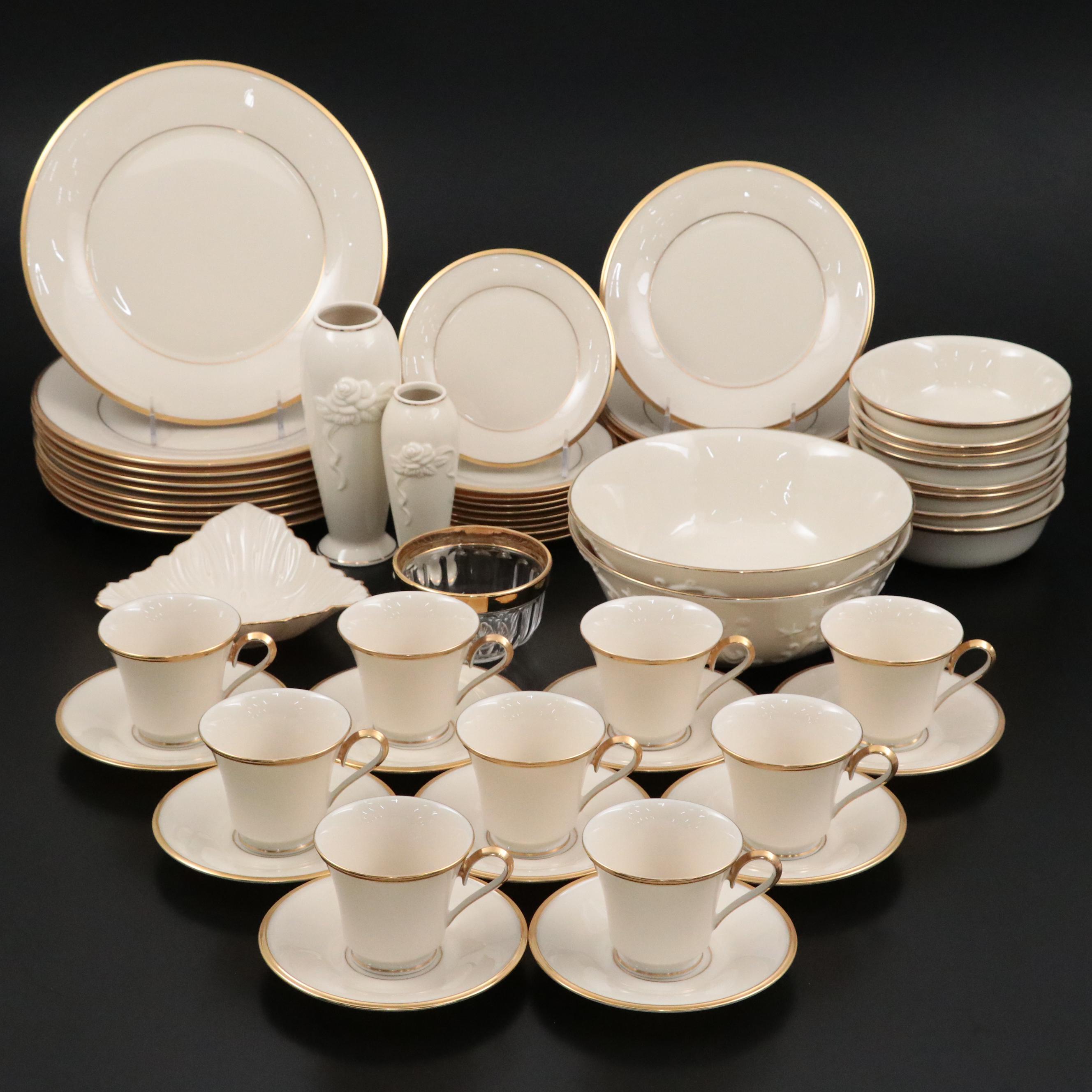 Lenox "Eternal" Porcelain Dinnerware and Table Accessories