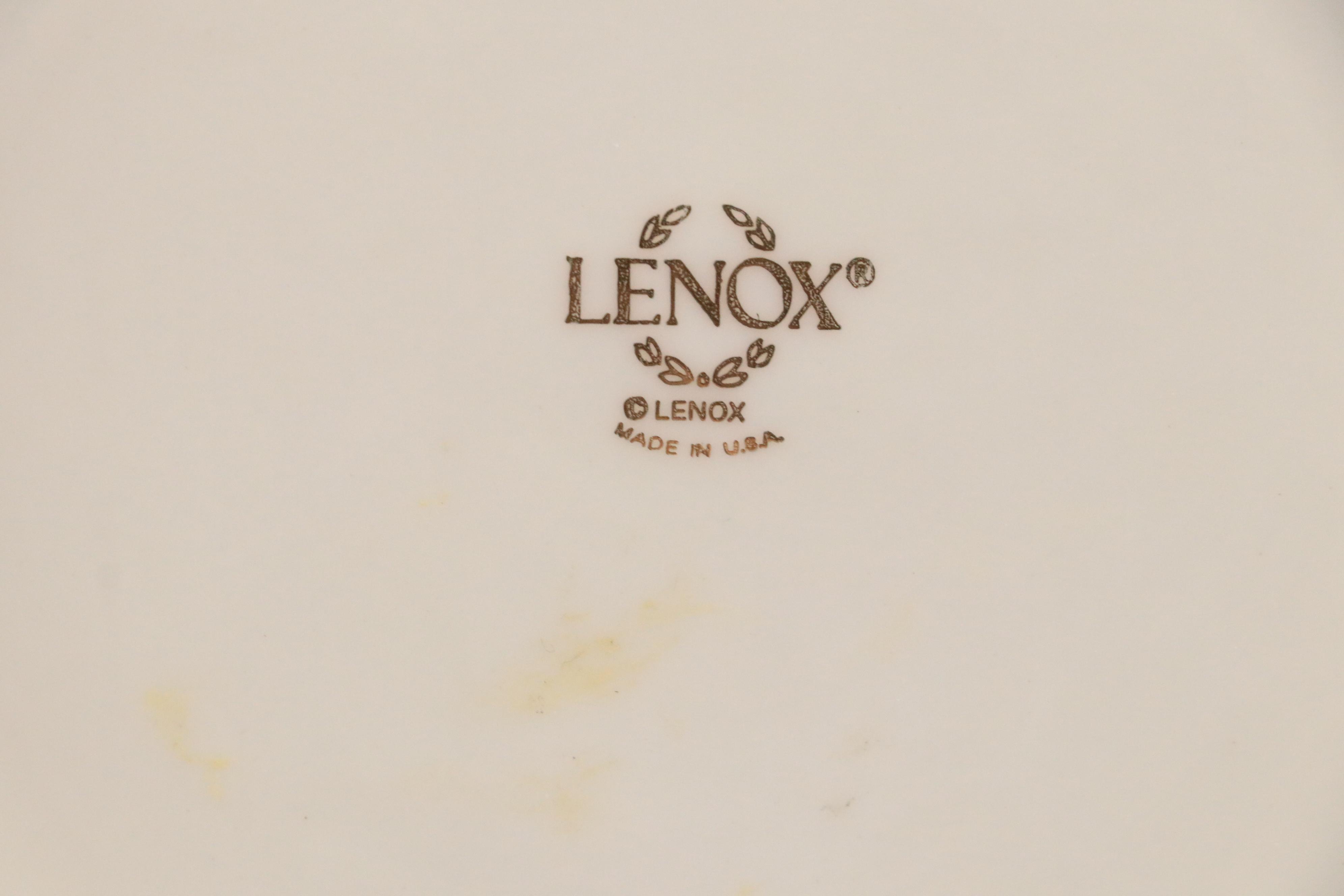 Lenox "Eternal" Porcelain Dinnerware and Table Accessories