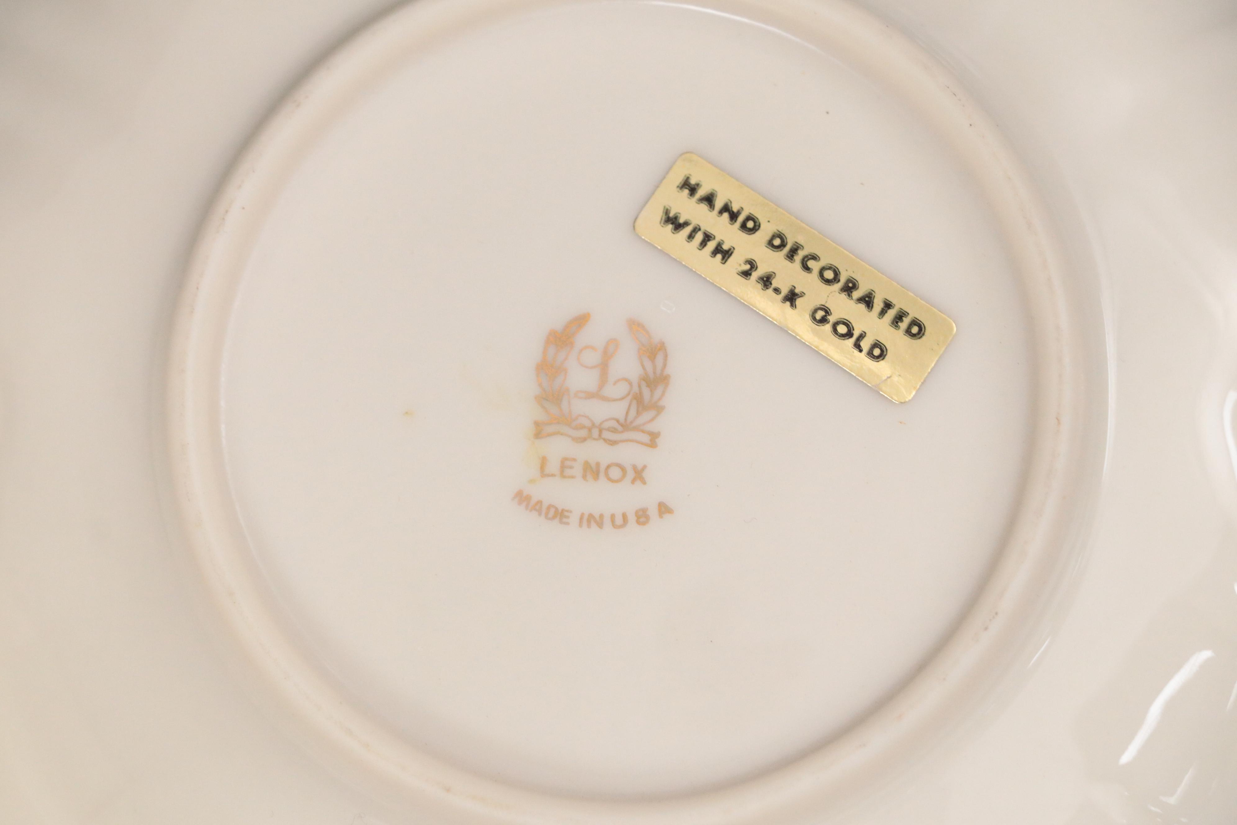 Lenox "Eternal" Porcelain Dinnerware and Table Accessories