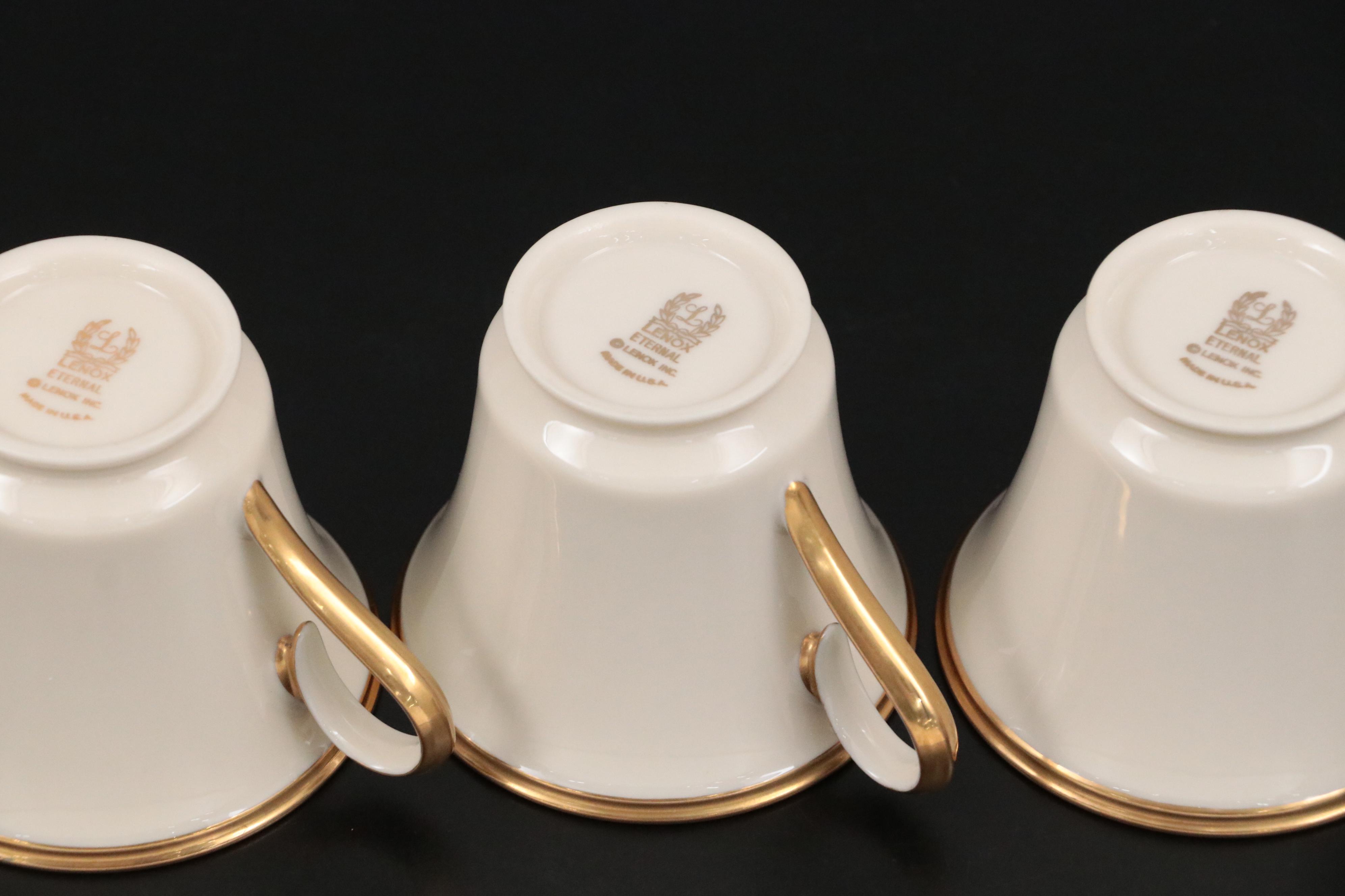 Lenox "Eternal" Porcelain Dinnerware and Table Accessories