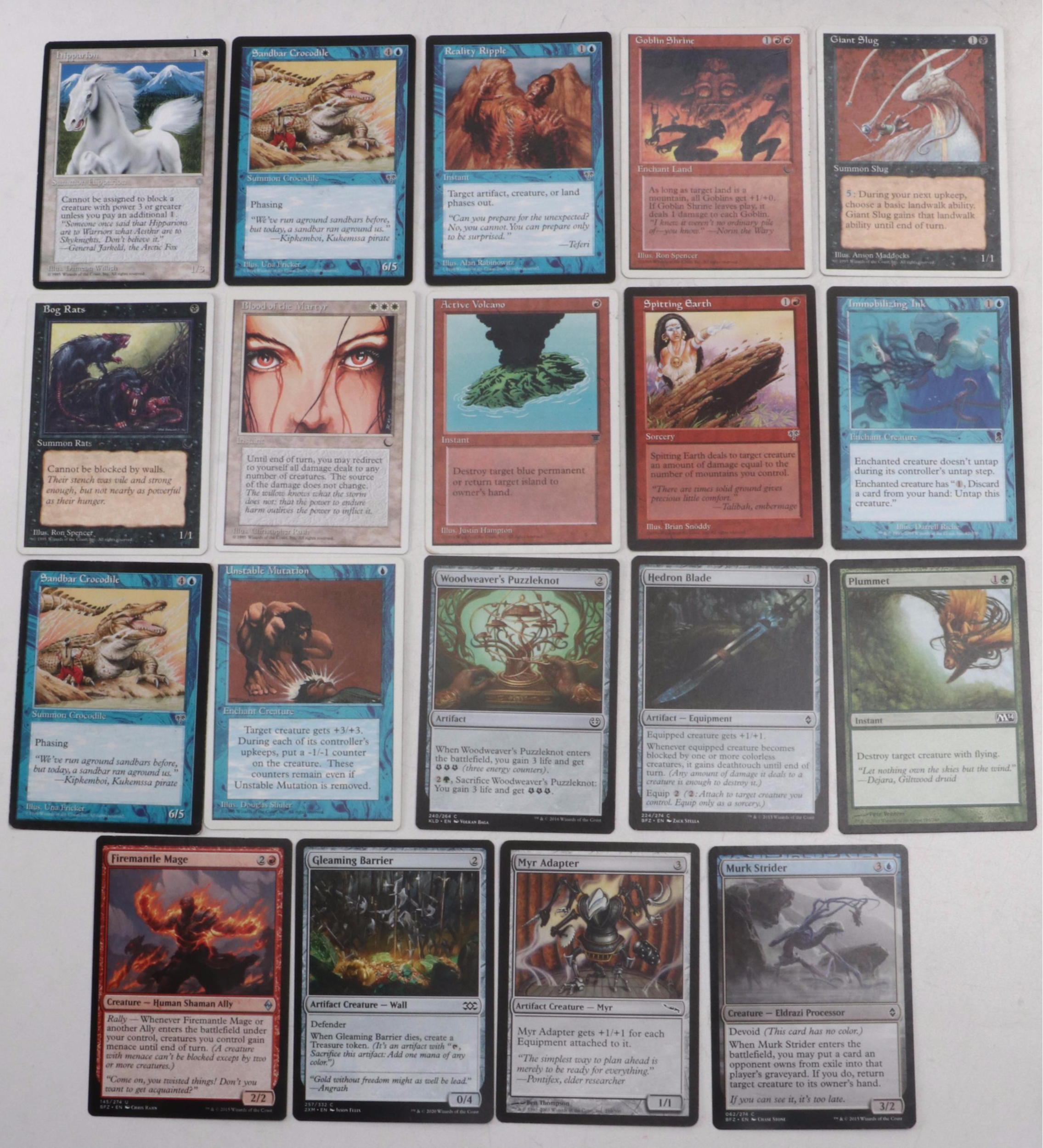 Magic: The Gathering Trading Cards with Storage Boxes, 1990s–2020s