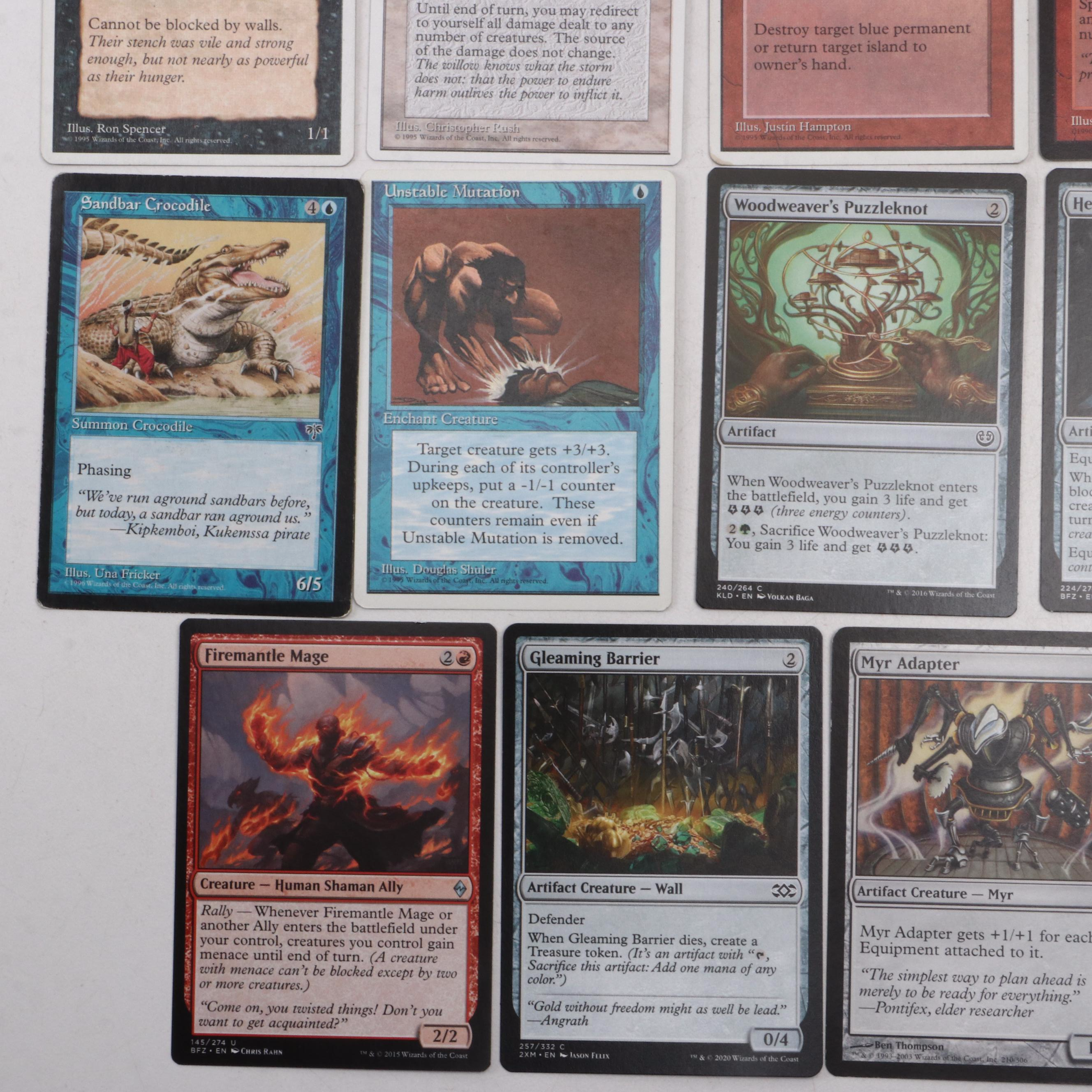 Magic: The Gathering Trading Cards with Storage Boxes, 1990s–2020s