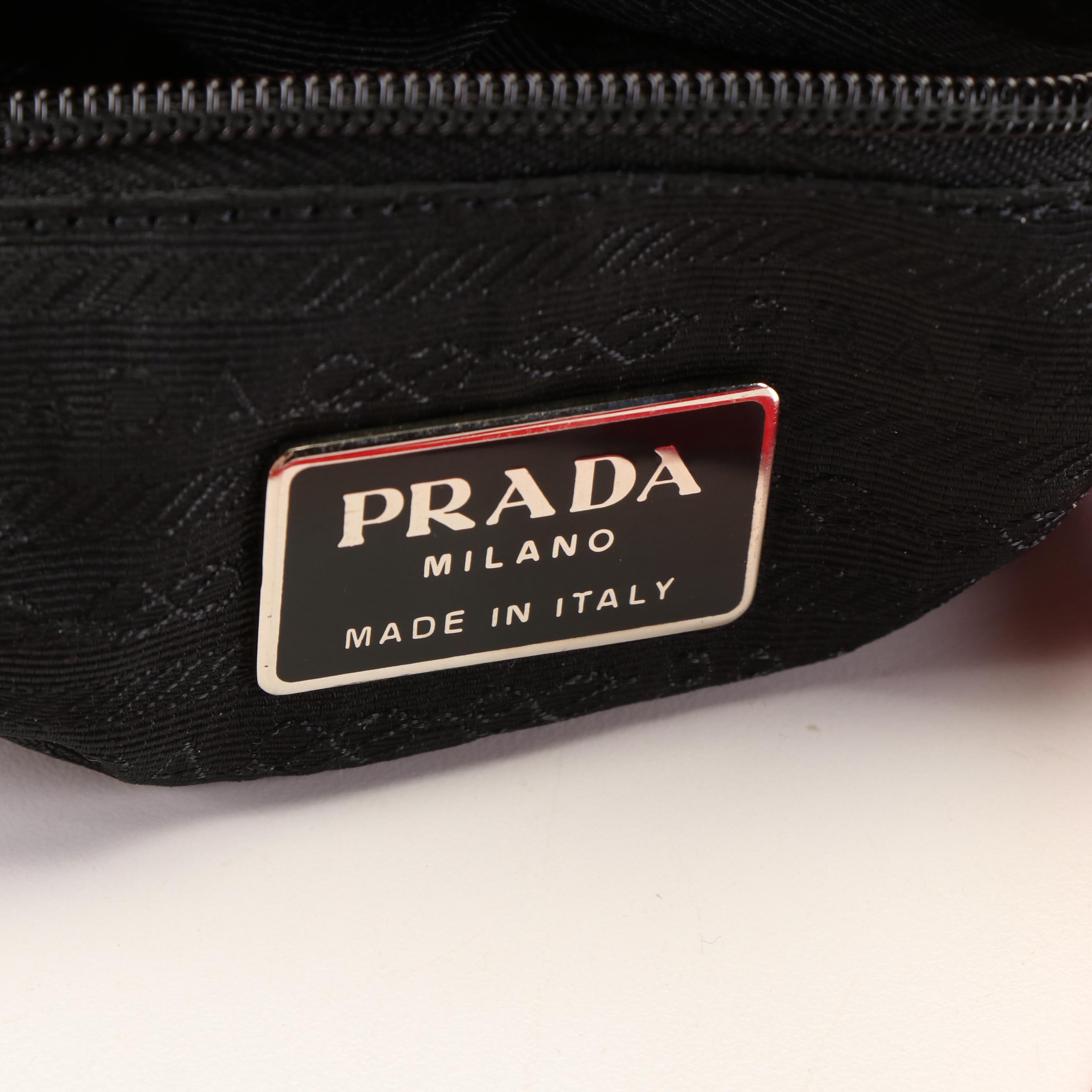 Prada City Tote Bag in Red Tessuto Nylon