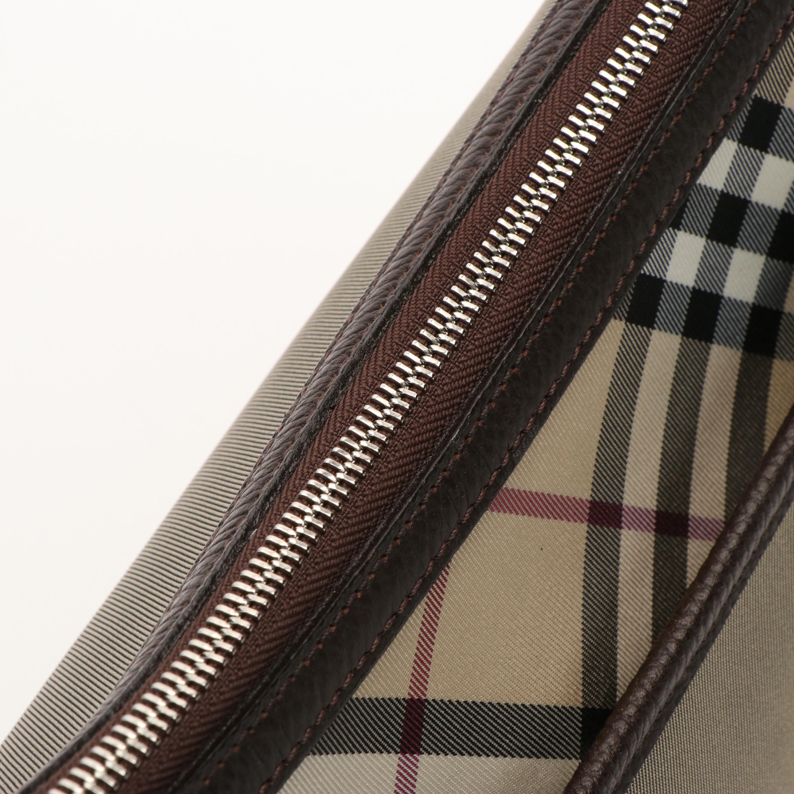 Burberry Nova Check and Nylon Shoulder