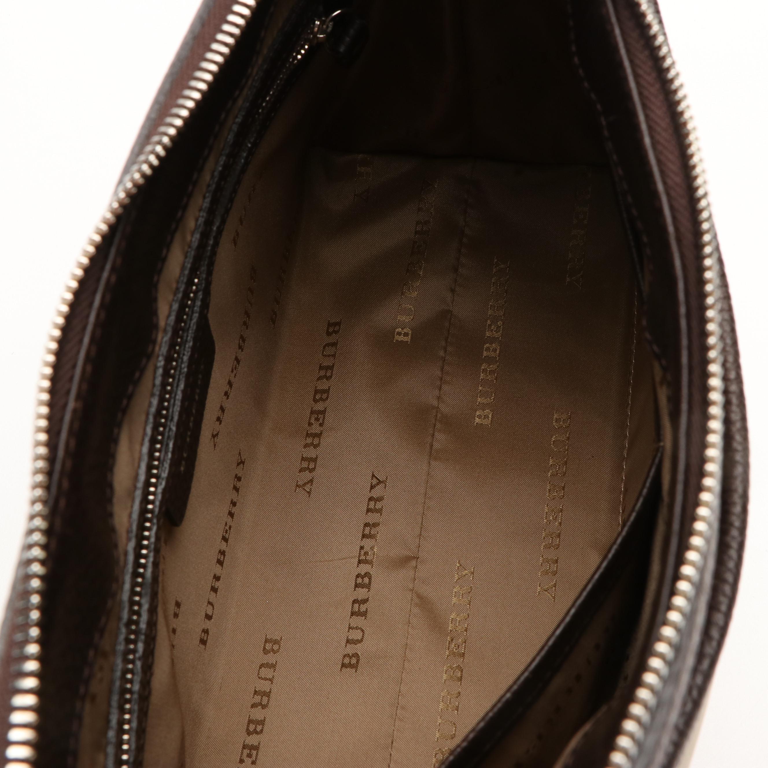 Burberry Nova Check and Nylon Shoulder