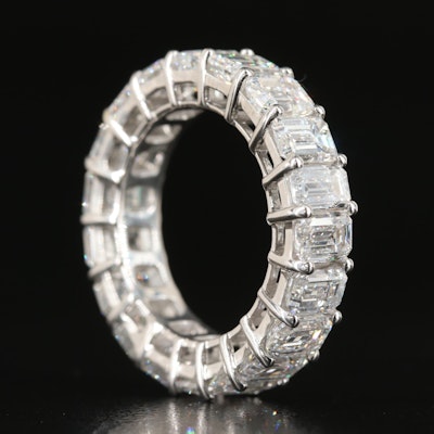 14K 8.17 CTW Lab Grown Diamond Ring