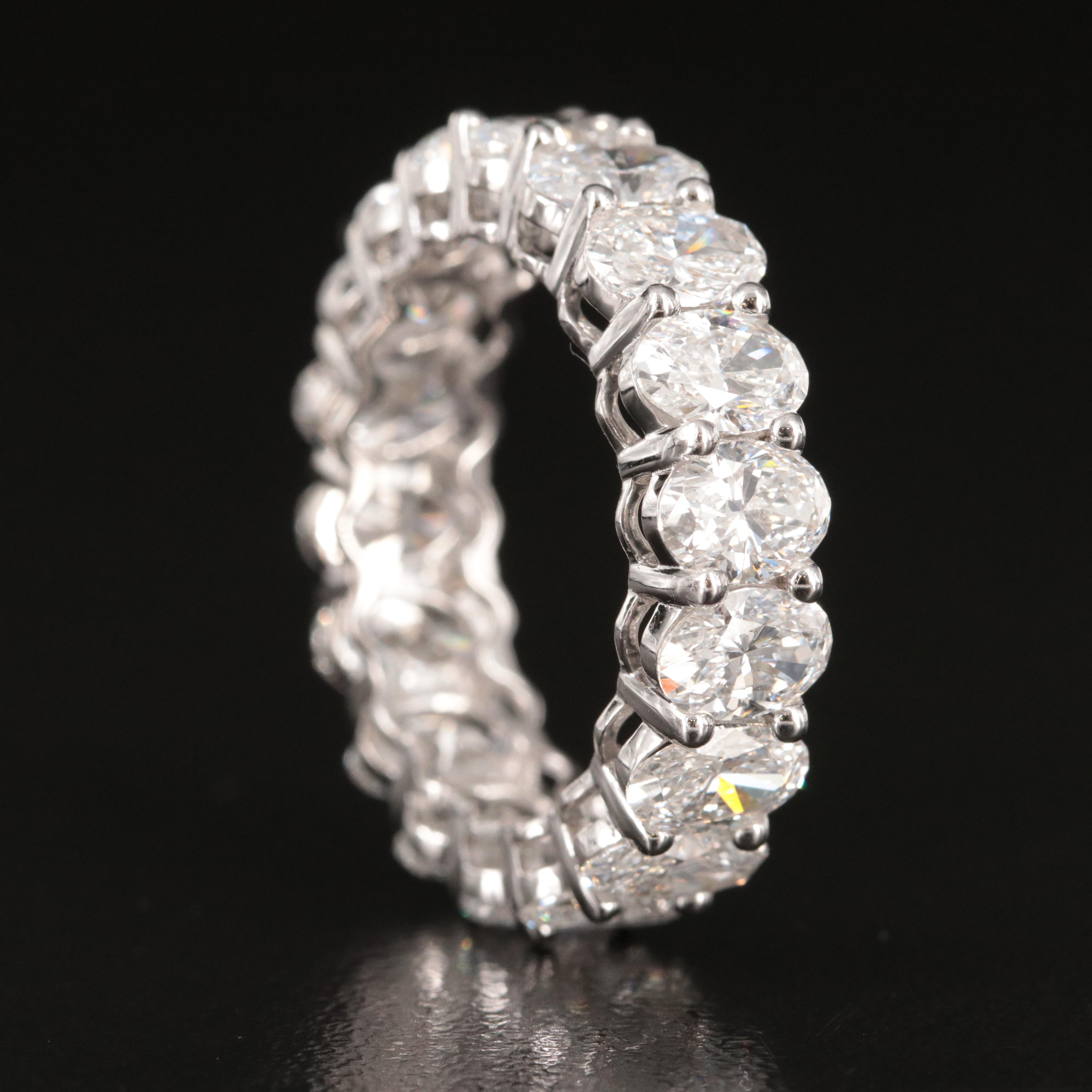 14K 5.80 CTW Lab Grown Diamond Eternity Band
