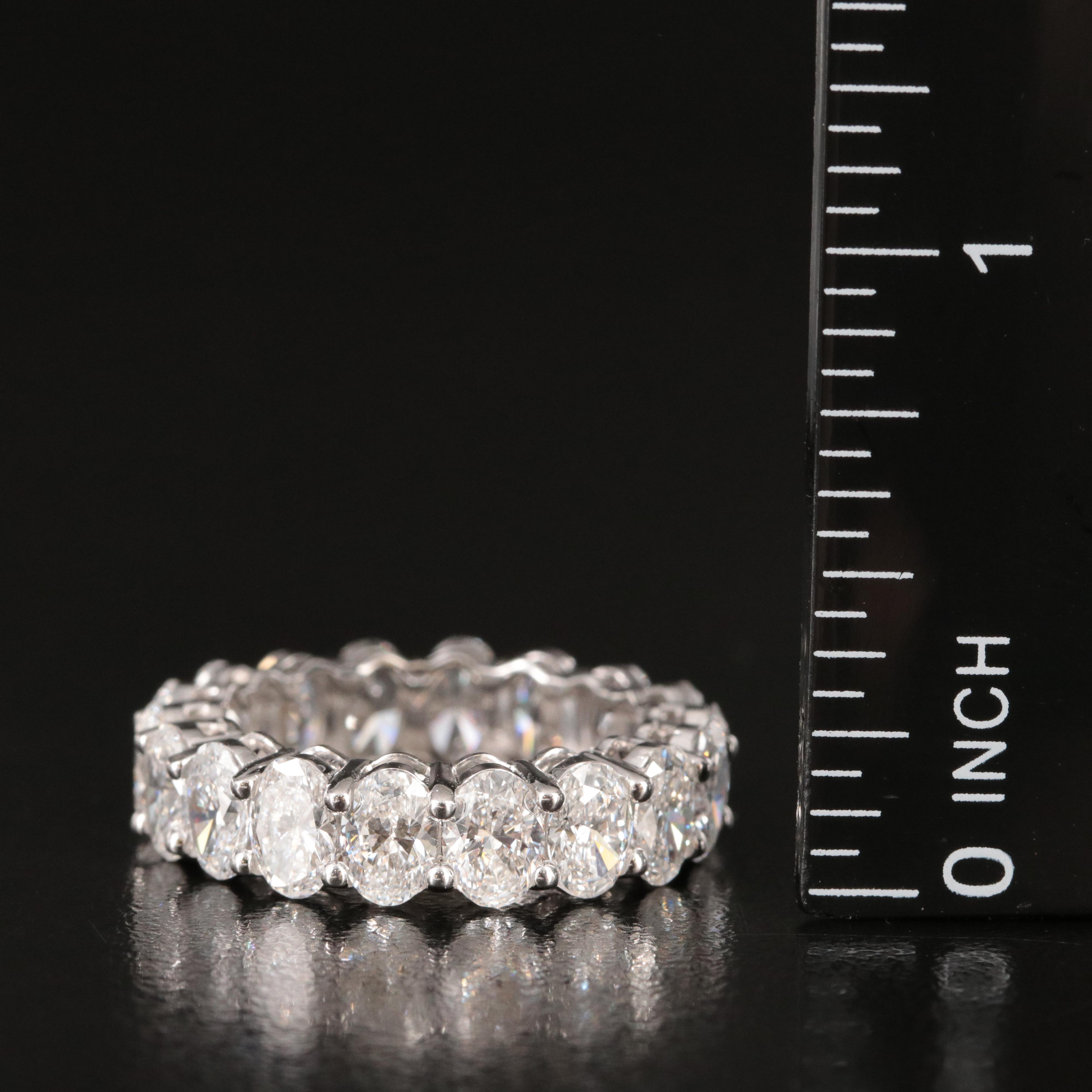 14K 5.80 CTW Lab Grown Diamond Eternity Band