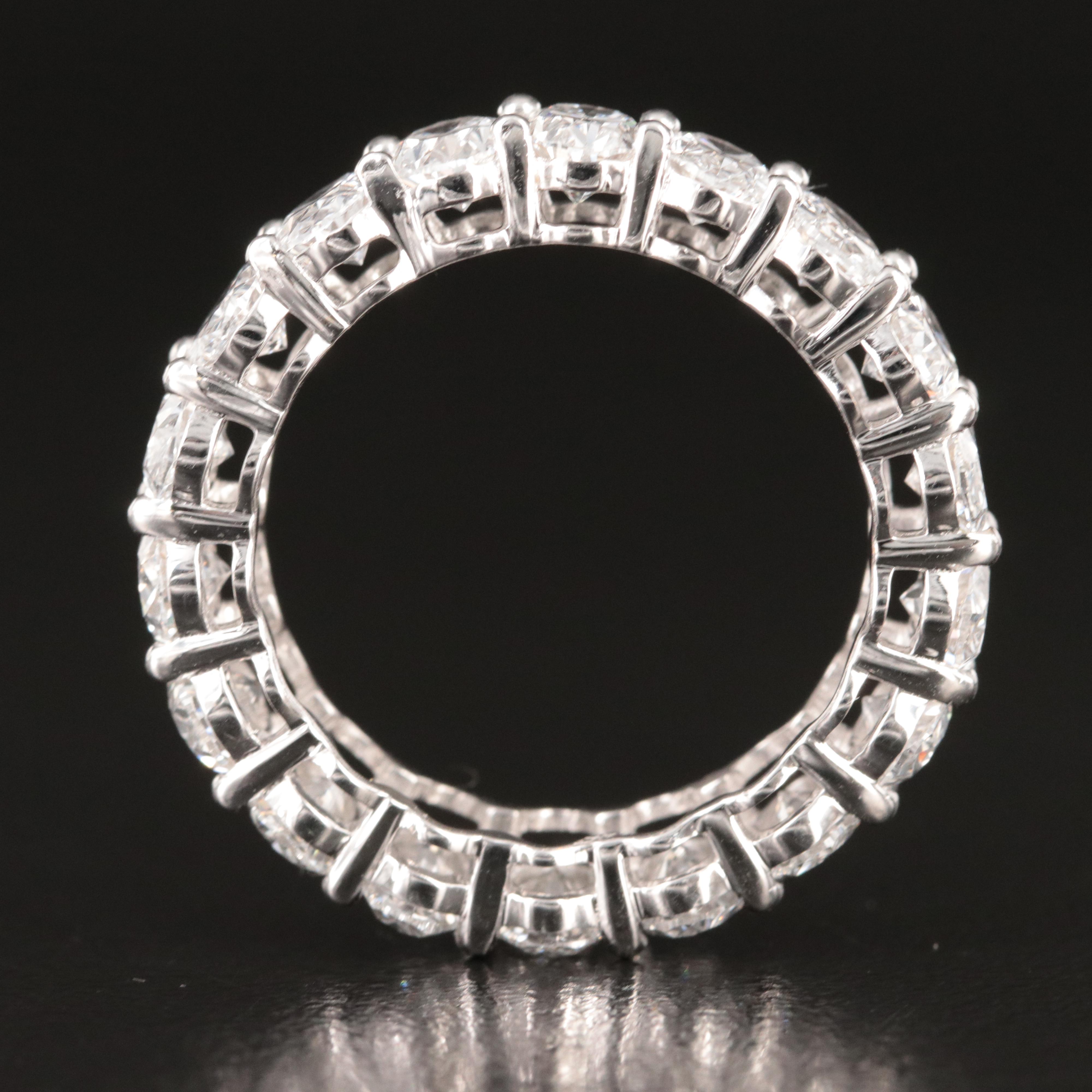 14K 5.80 CTW Lab Grown Diamond Eternity Band